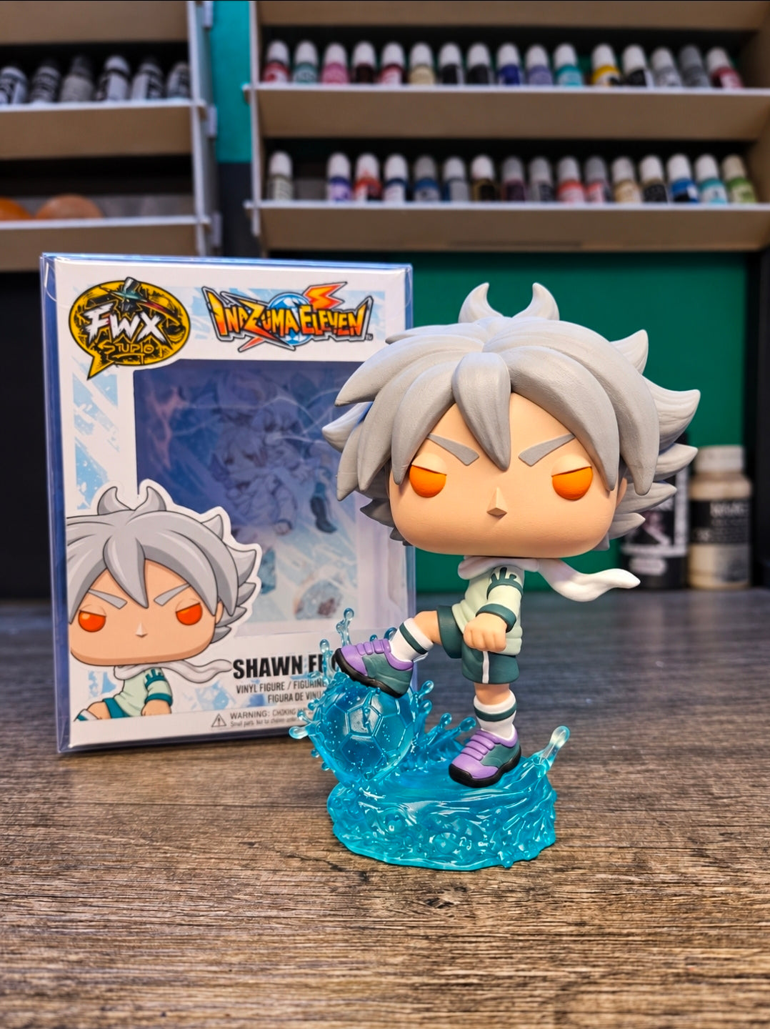 Custom Shawn Frost Inazuma Eleven Funko Pop Figure – Handmade Anime Collectible