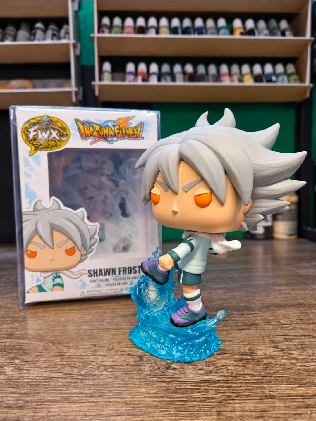 Custom Shawn Frost Inazuma Eleven Funko Pop Figure – Handmade Anime Collectible