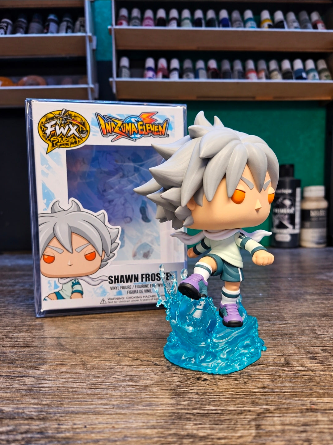 Custom Shawn Frost Inazuma Eleven Funko Pop Figure – Handmade Anime Collectible
