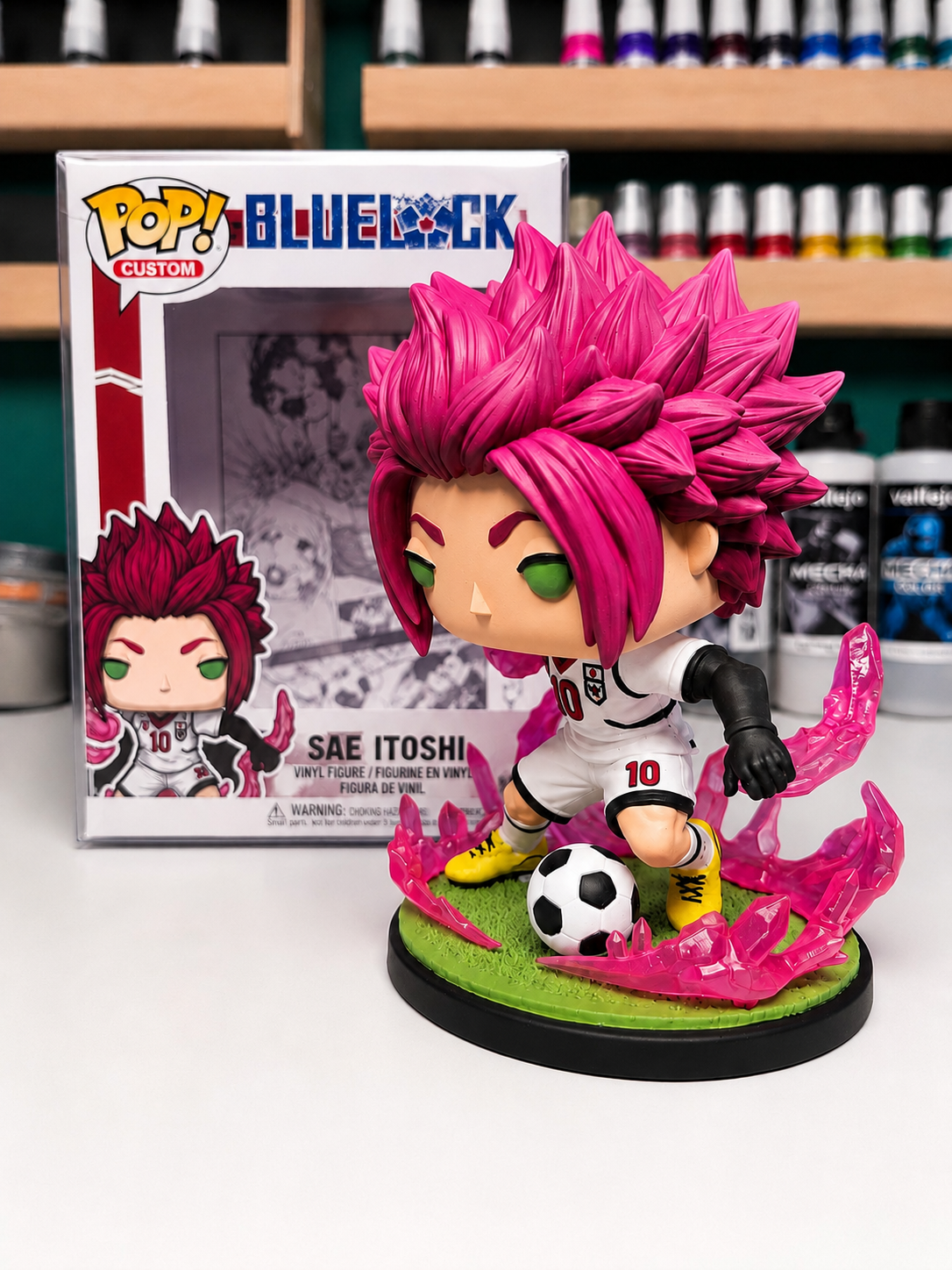 Sae Itoshi Blue Lock Custom Funko Pop