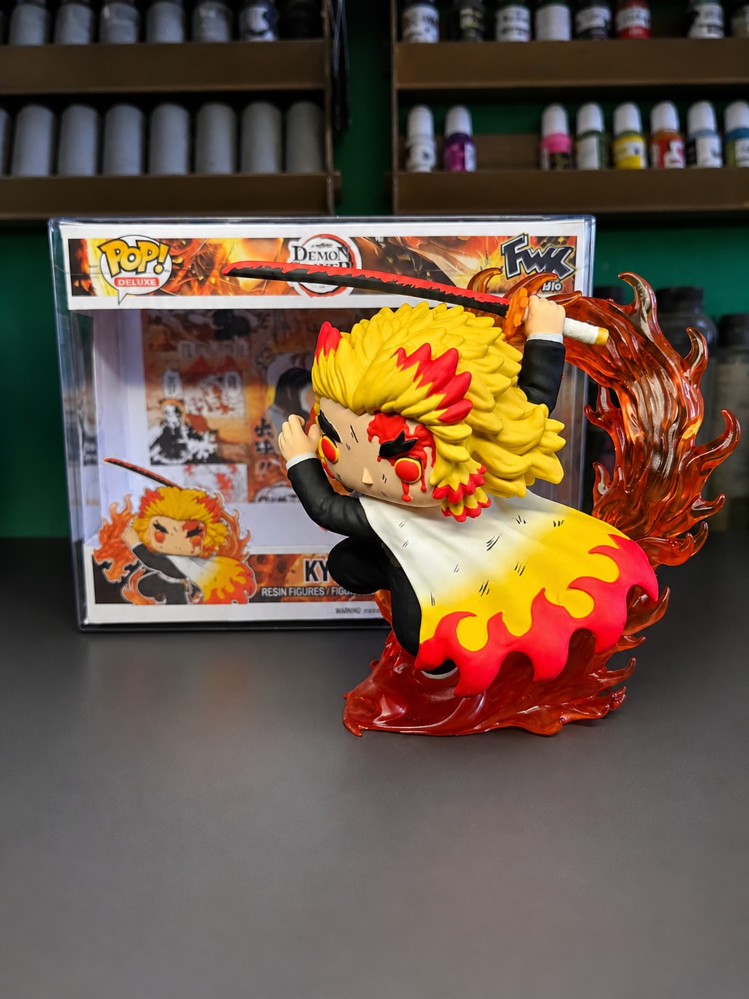 Kyojuro Rengoku Custom Figure – Demon slayer Anime Collectible