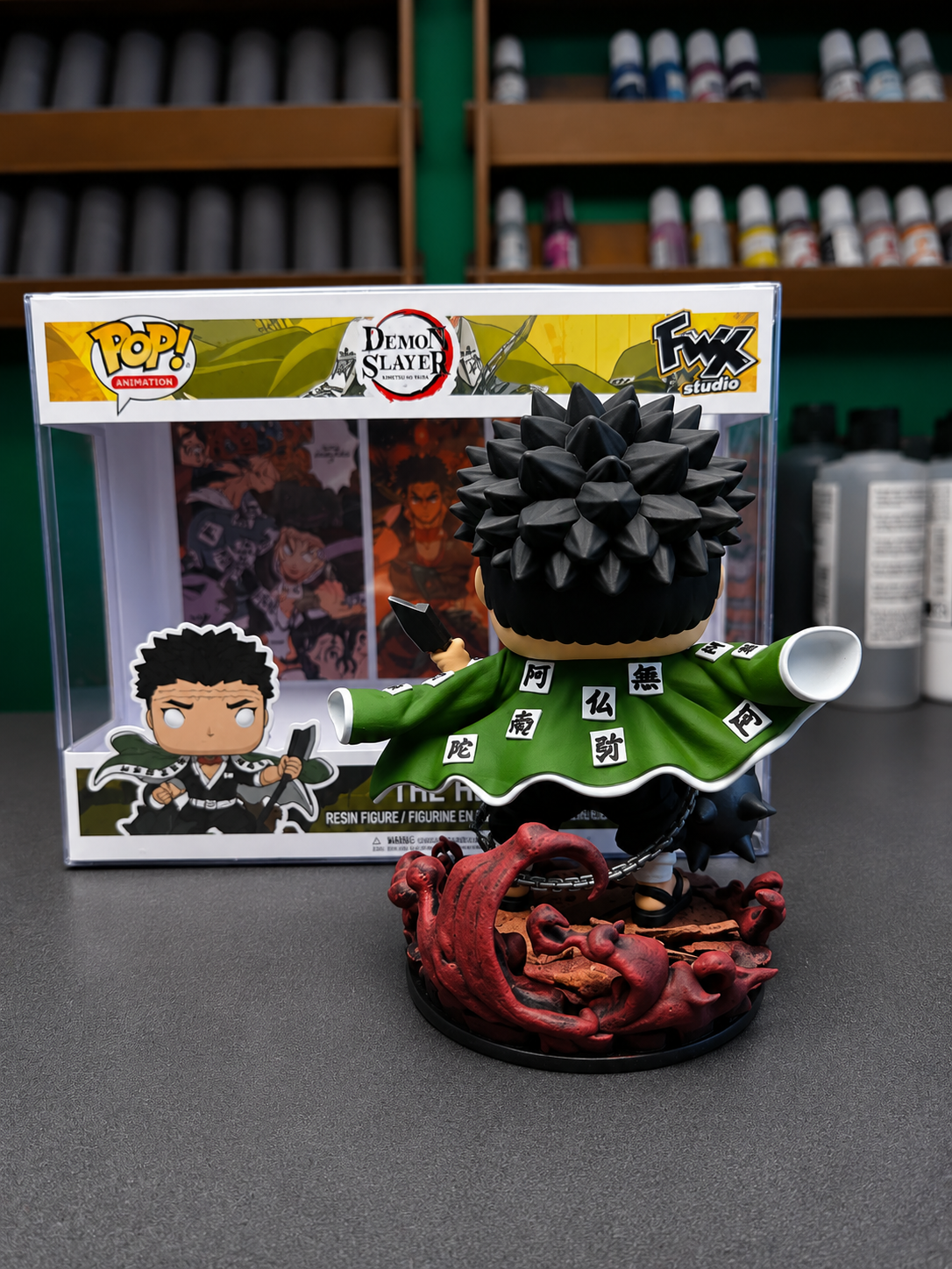 Himejima Gyomei Custom Figure – Demon slayer Anime Collectible custom pop