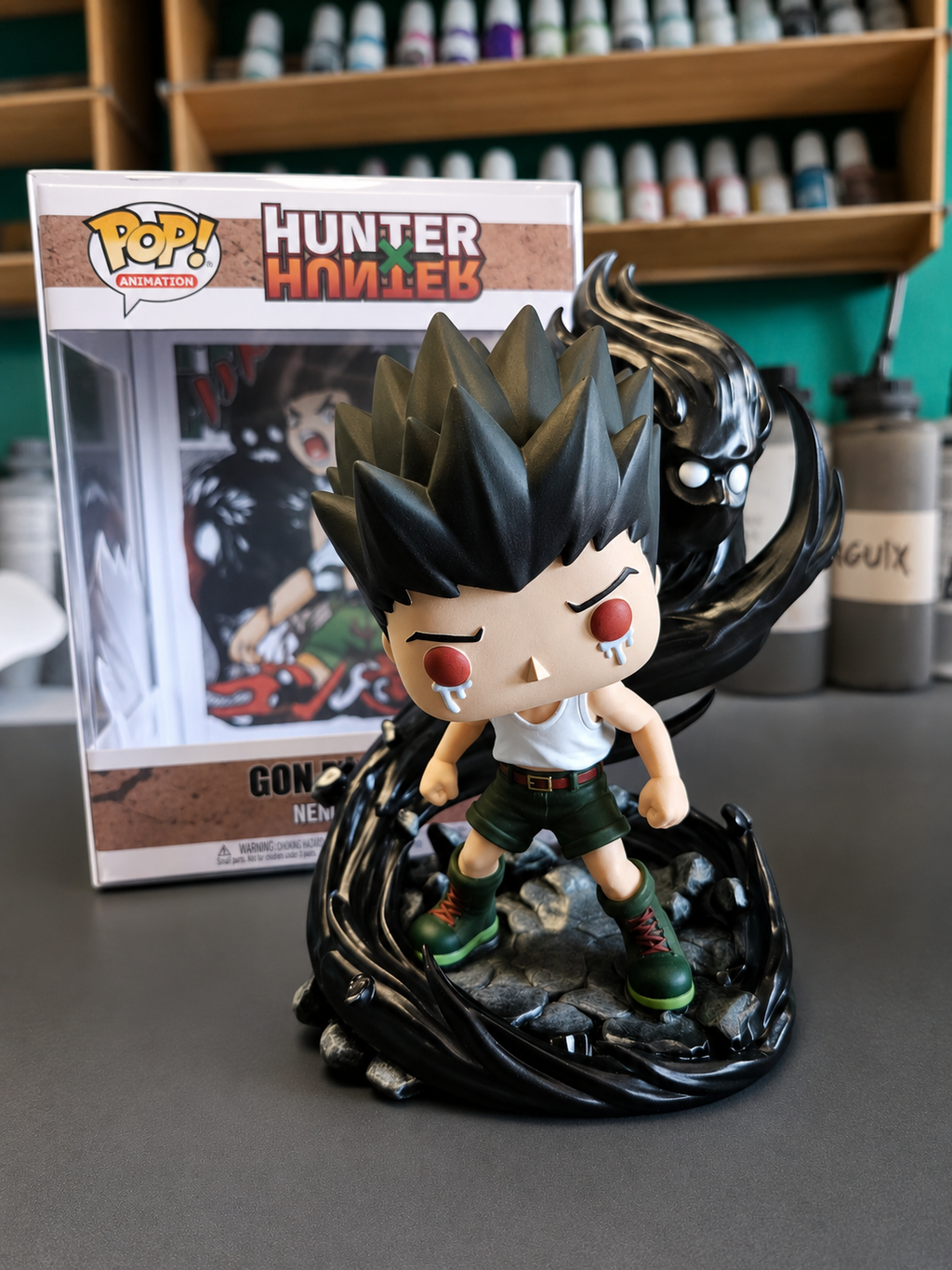 Gon Freecss – Custom Resin Figure funko pop | Handmade Collectible