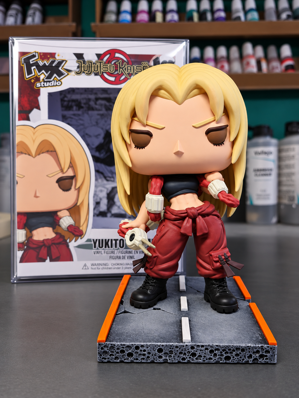 Yuki Tsukumo Jujutsu Kaisen custom anime figure collectible jjk