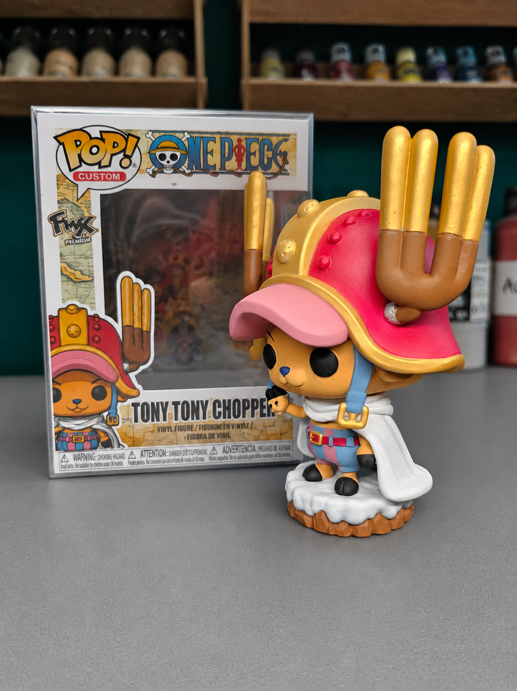 Tony Tony Chopper Elbaf Custom Figure – One piece Anime Collectible custom pop