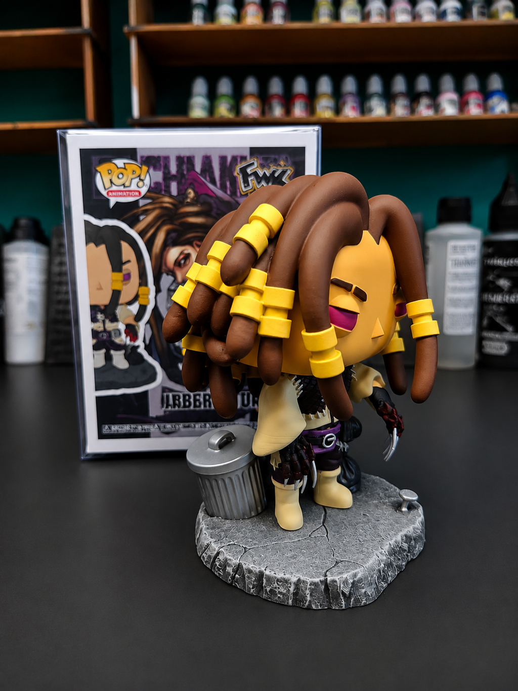 Custom Jabber Wonger Gachiakuta custom Funko Pop Figure – Handmade Anime Collectible