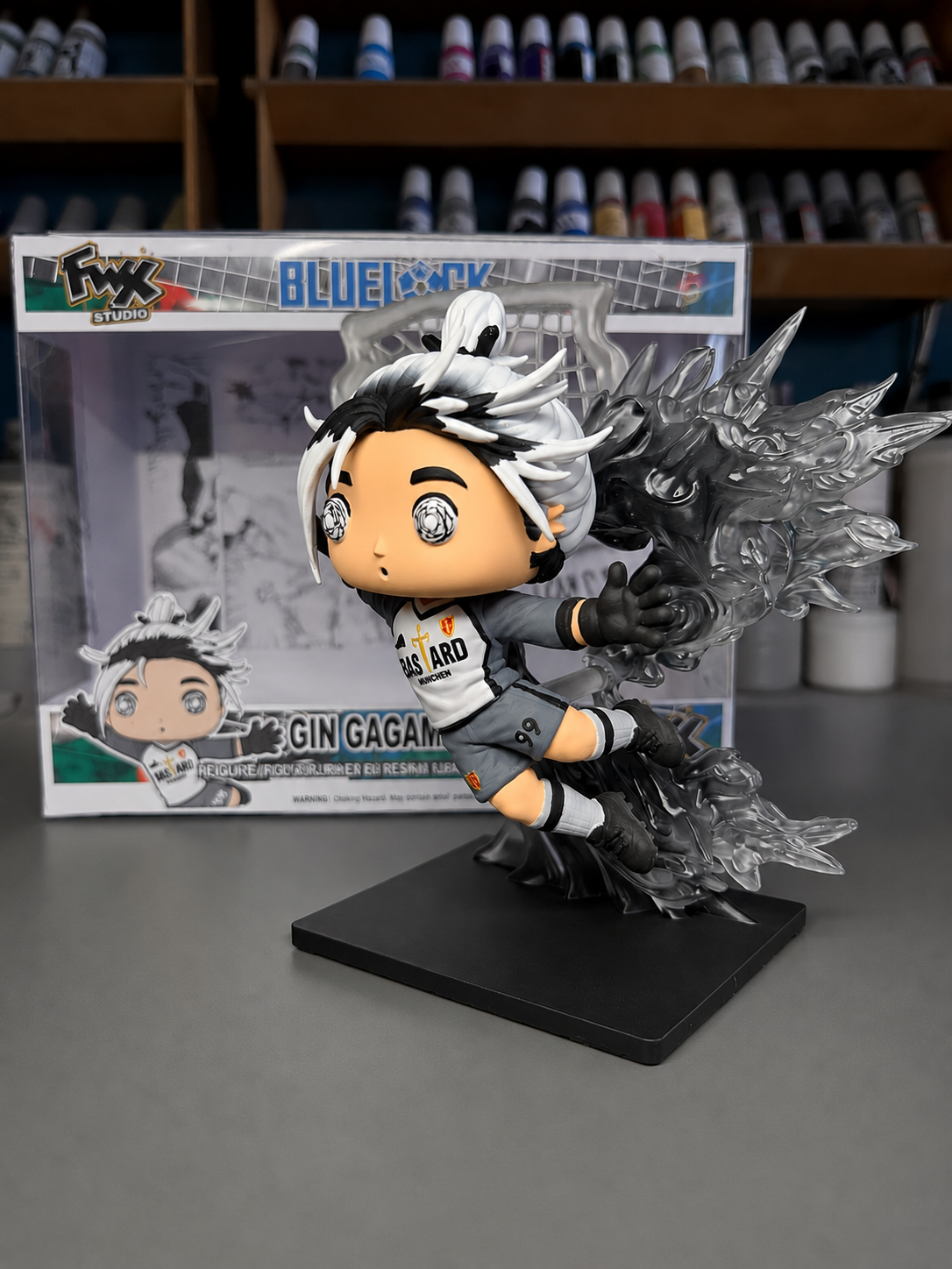 Gin Gagamaru Custom Figure Anime Blue Lock Collectible
