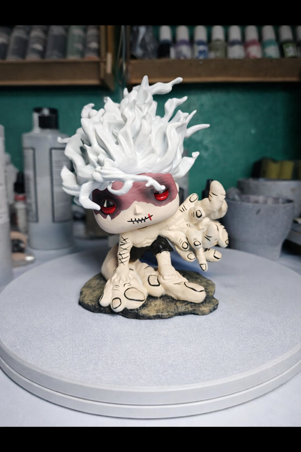 Custom Shigaraki Tomura Funko Pop Figure – Handmade Anime Collectible