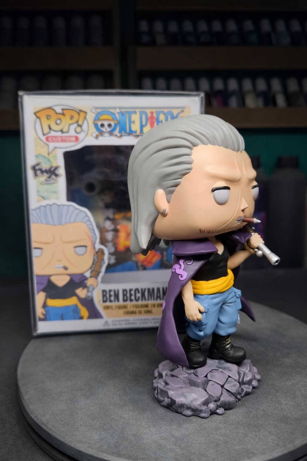 Ben Beckman Custom Figure - One piece Anime Collectible