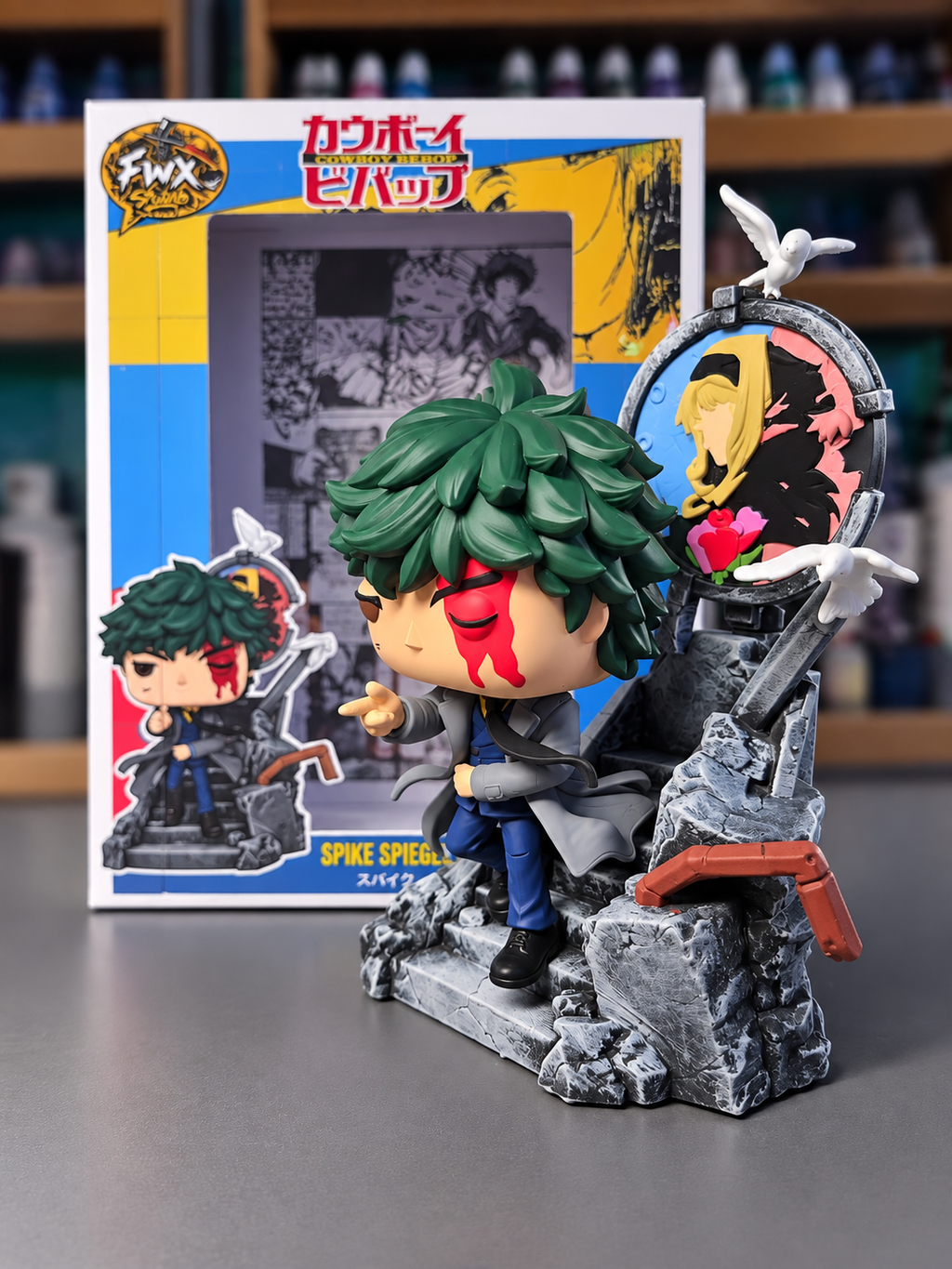 Spike Spiegel Cowboy bebop Custom anime figure collectible