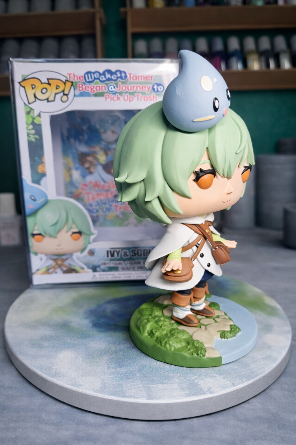 Ivy and Sora Custom Figure - the Weakest Tamer Began a Journey to Pick Up Trash Anime collectible custom pop