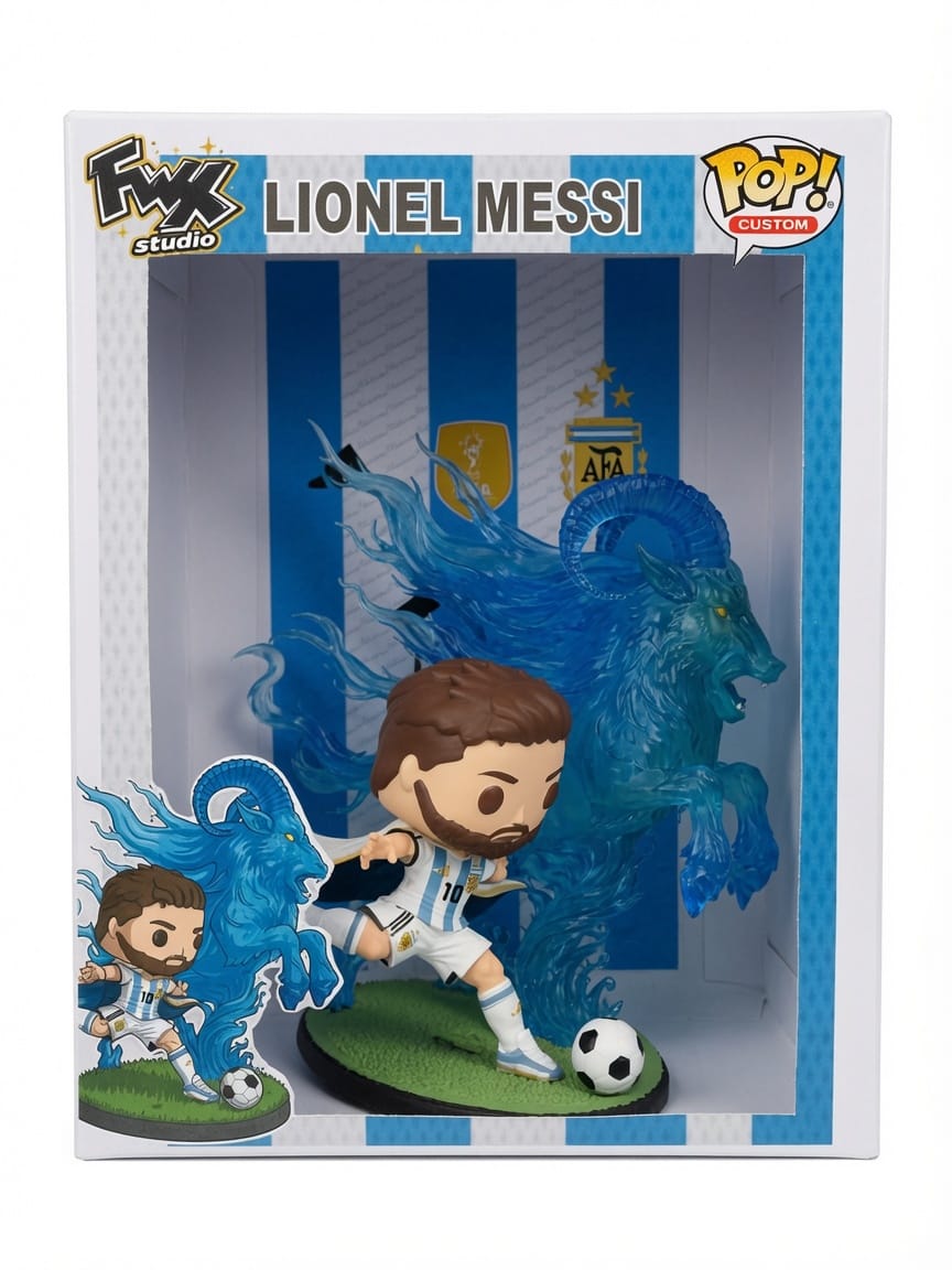 Lionel Messi the Goat Custom Funko Pop World Cup 2026