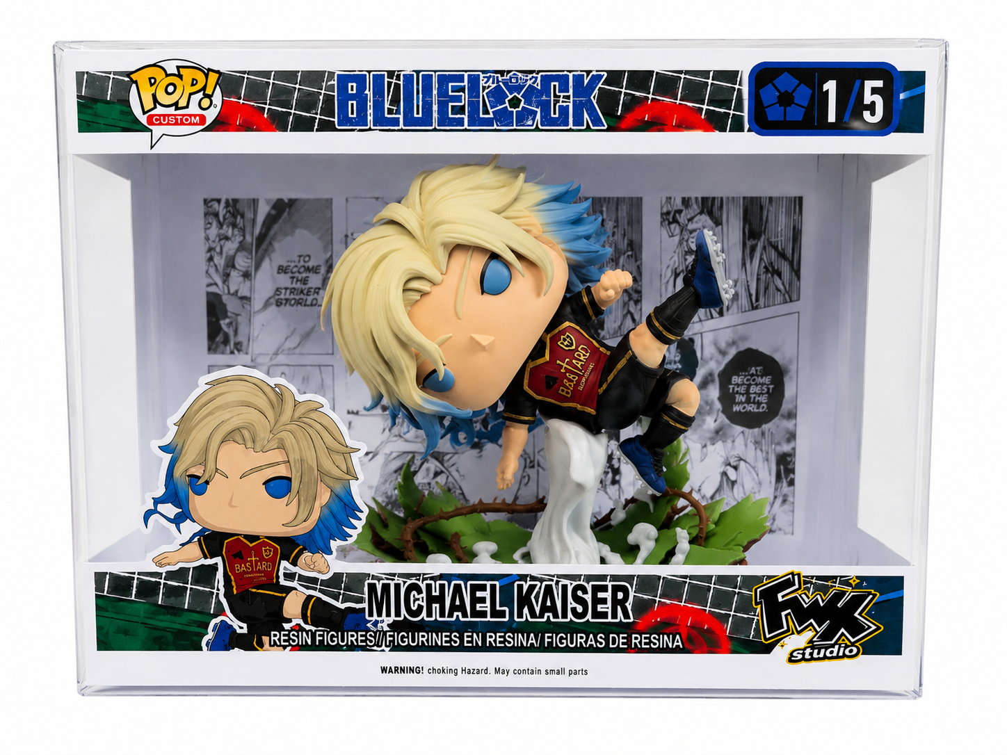 Michael Kaiser Custom Figure - Blue Lock Anime Collectible custom pop (Limited Edition 1/5)