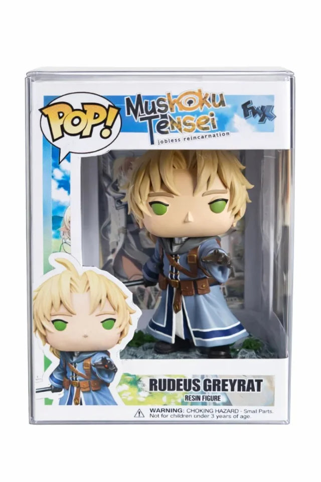 Custom Rudeus Greyrat Mushoku Tensei Funko Pop Figure – Handmade Anime Collectible