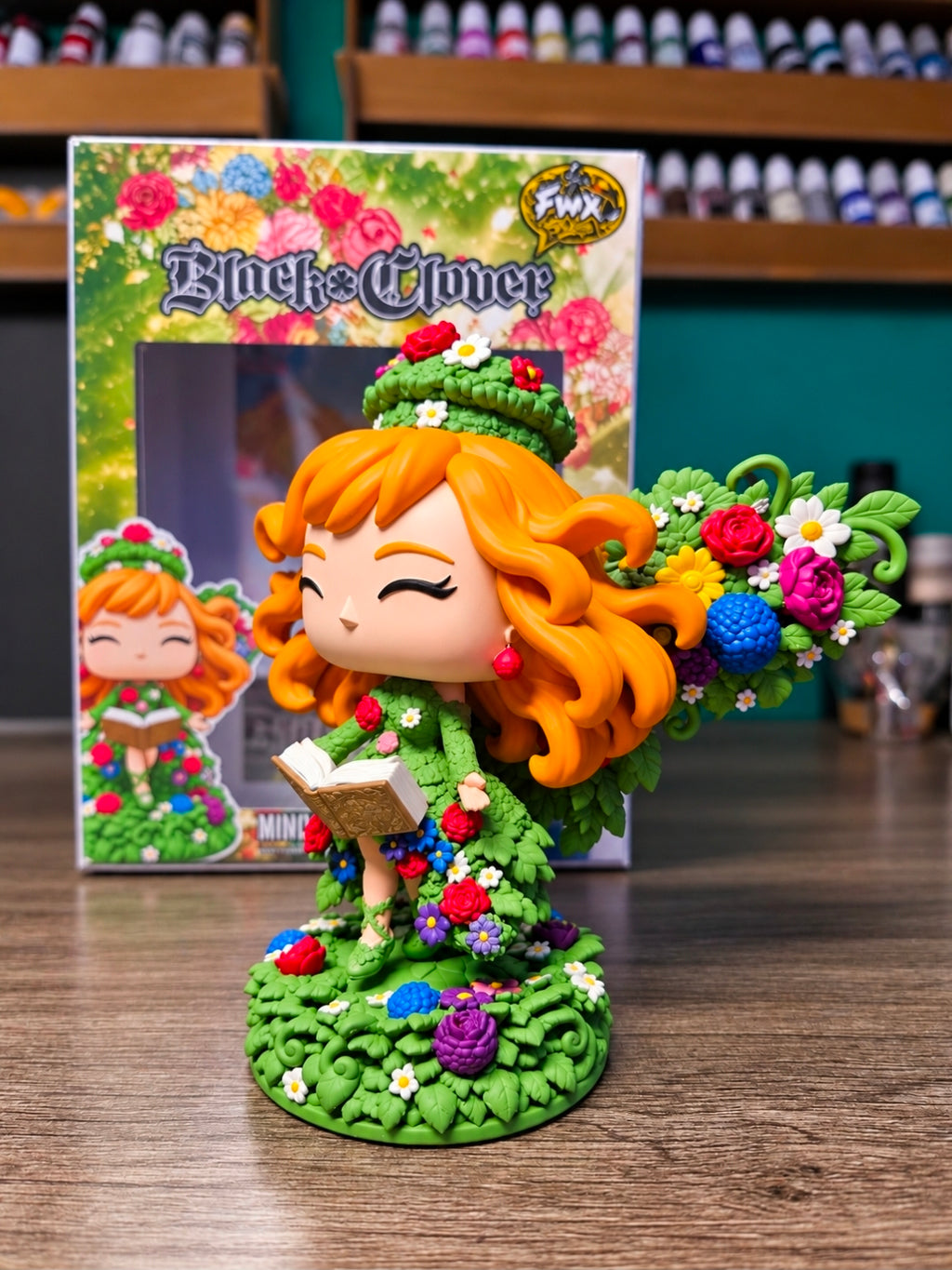 Mimosa Vermillion Black clover custom anime figure collectible manga
