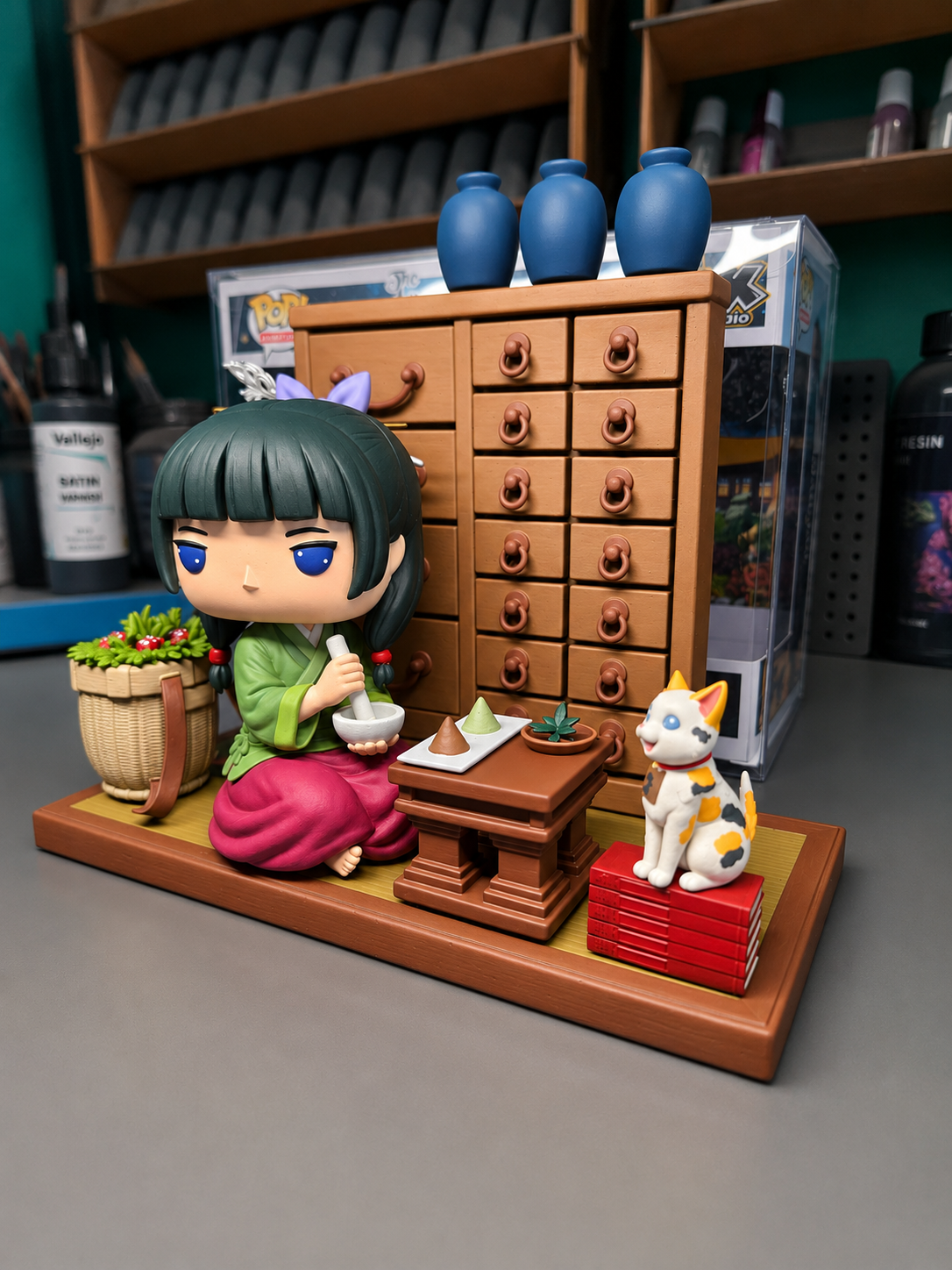 Maomao Custom Figure – The apothecary Diaries Anime Collectible custom pop
