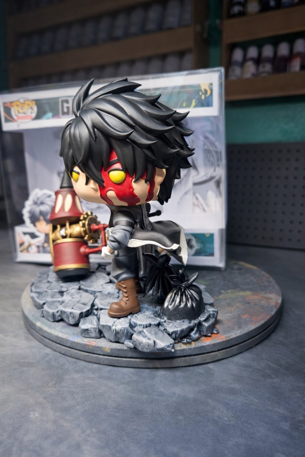 Custom Follo Tunito Gachiakuta Funko Pop Figure – Handmade Anime Collectible