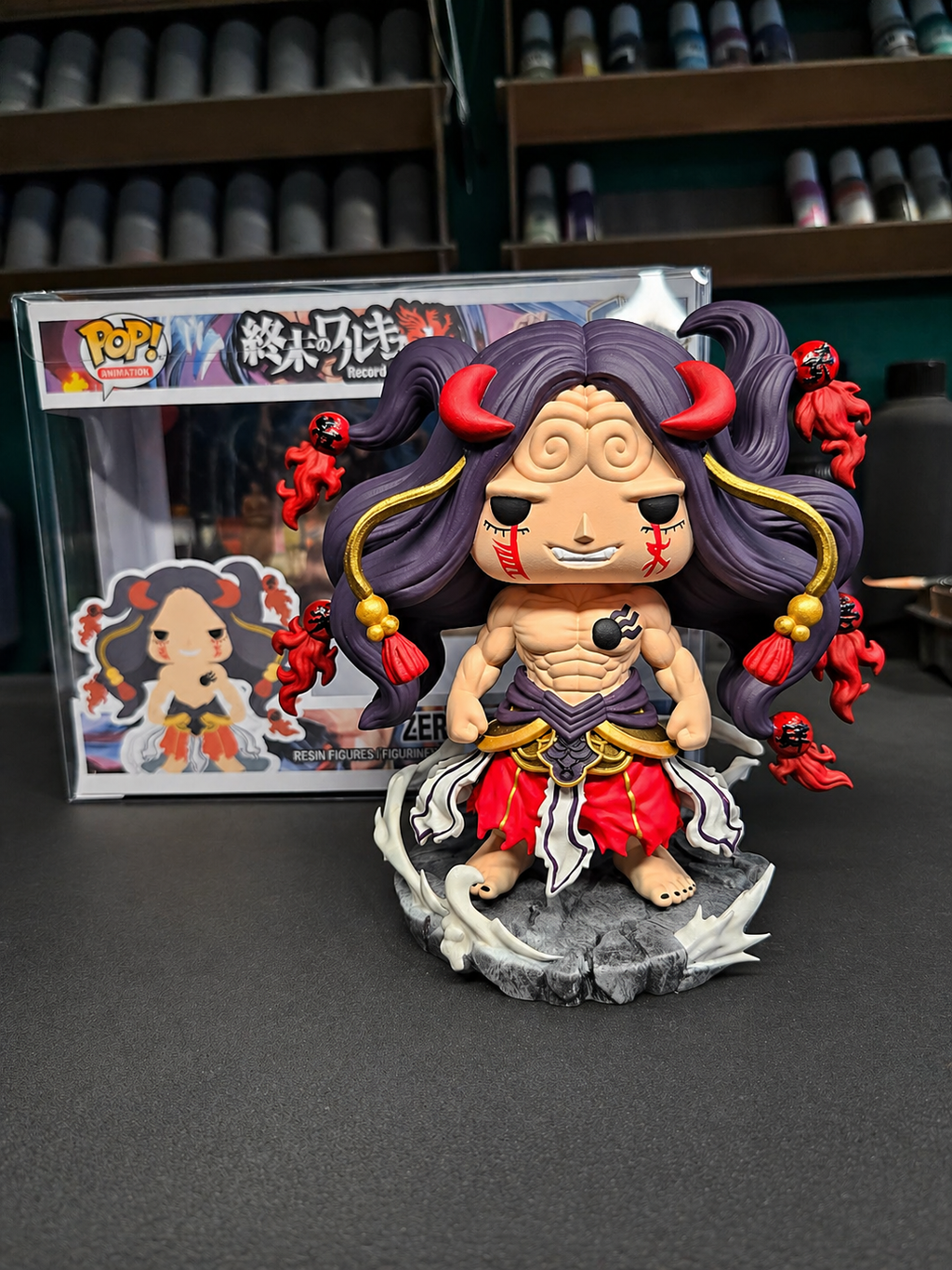 Zerofuku Custom Figure - Record of Ragnarok Anime Collectible custom pop
