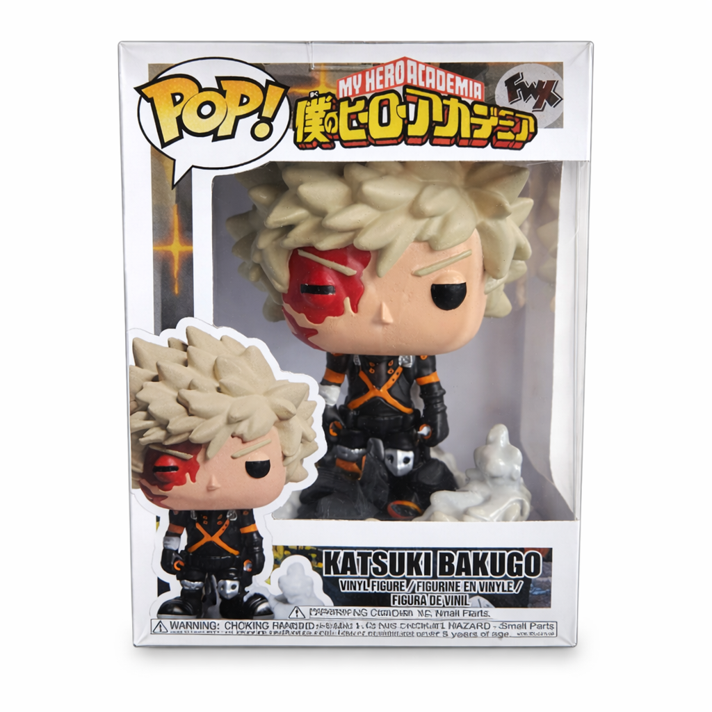 Custom Katsuki Bakugo My Hero Academia Funko Pop Figure – Handmade Anime Collectible