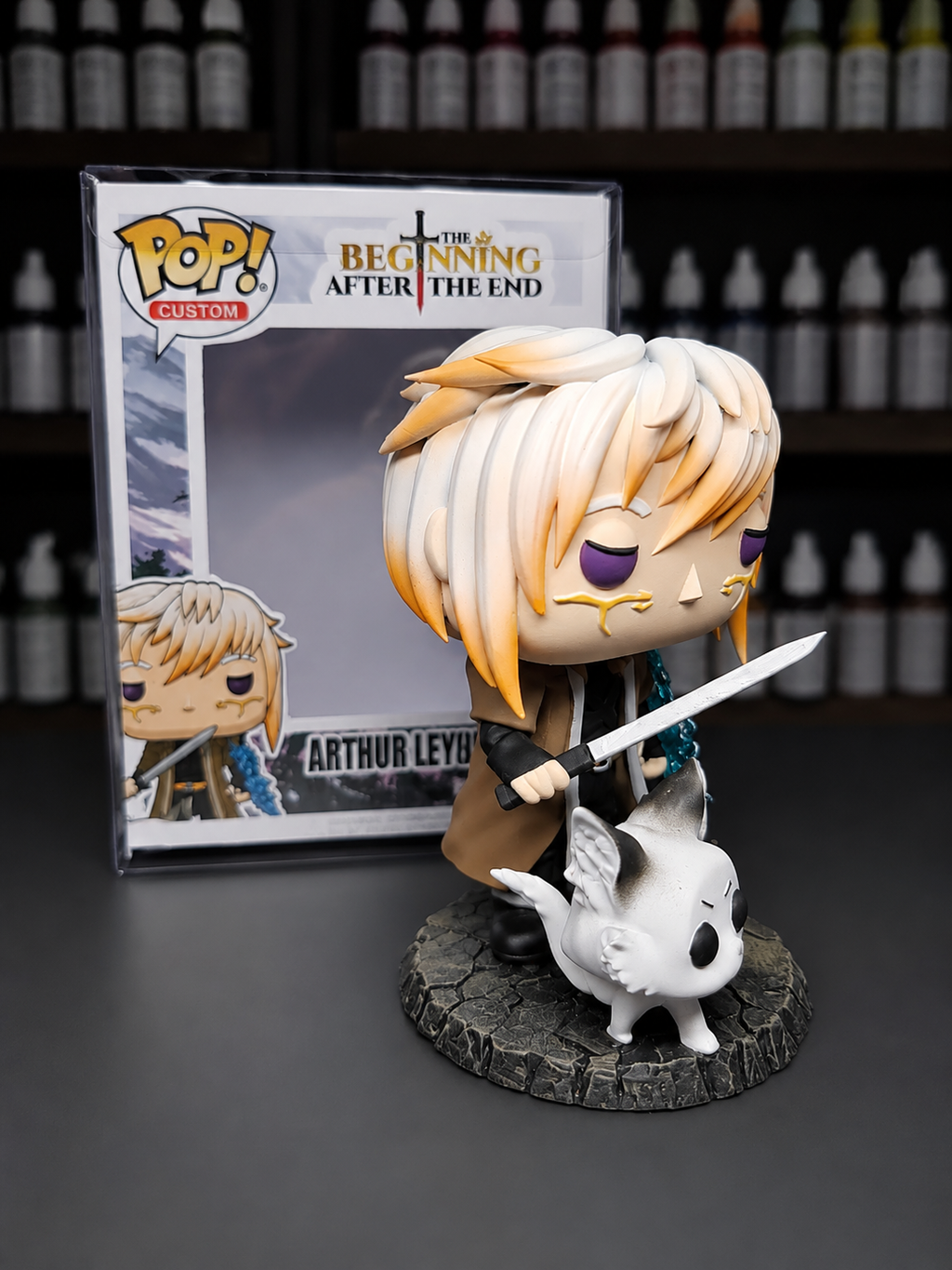 Arthur Leywin Custom Figure – The beginning after the end Anime Collectible custom pop
