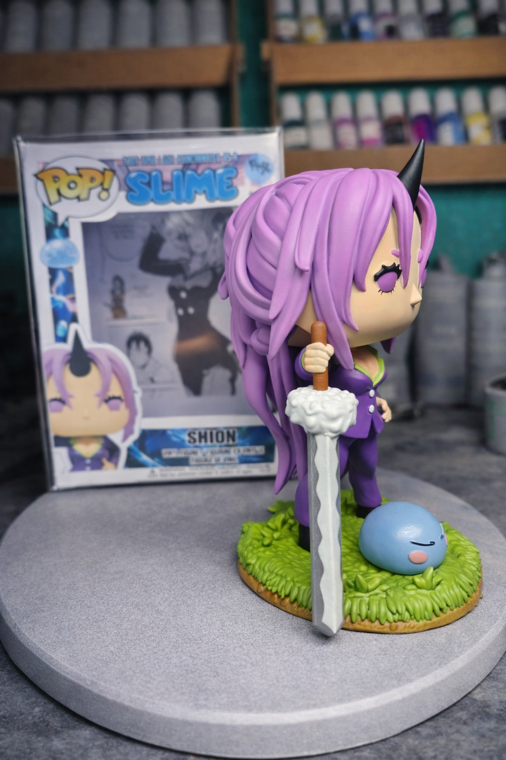 Custom Shion That time I got reincarnated as a slime Funko Pop Figure – Handmade Anime Collectible
