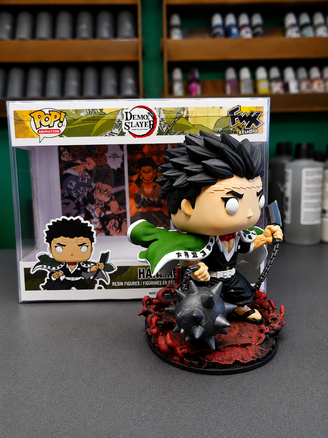 Himejima Gyomei Custom Figure – Demon slayer Anime Collectible custom pop