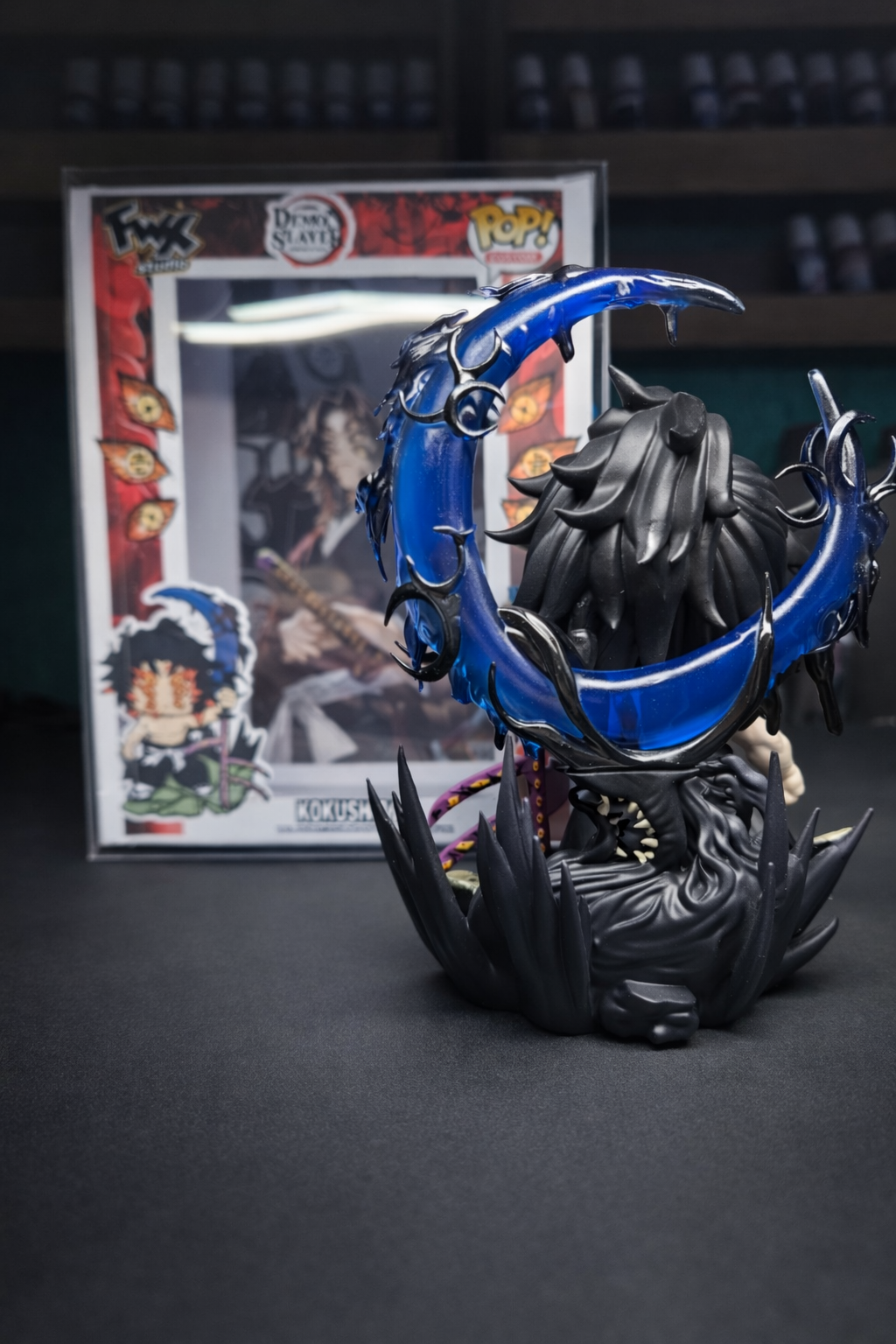Kokushibo Custom Figure – Demon slayer Anime Collectible custom pop