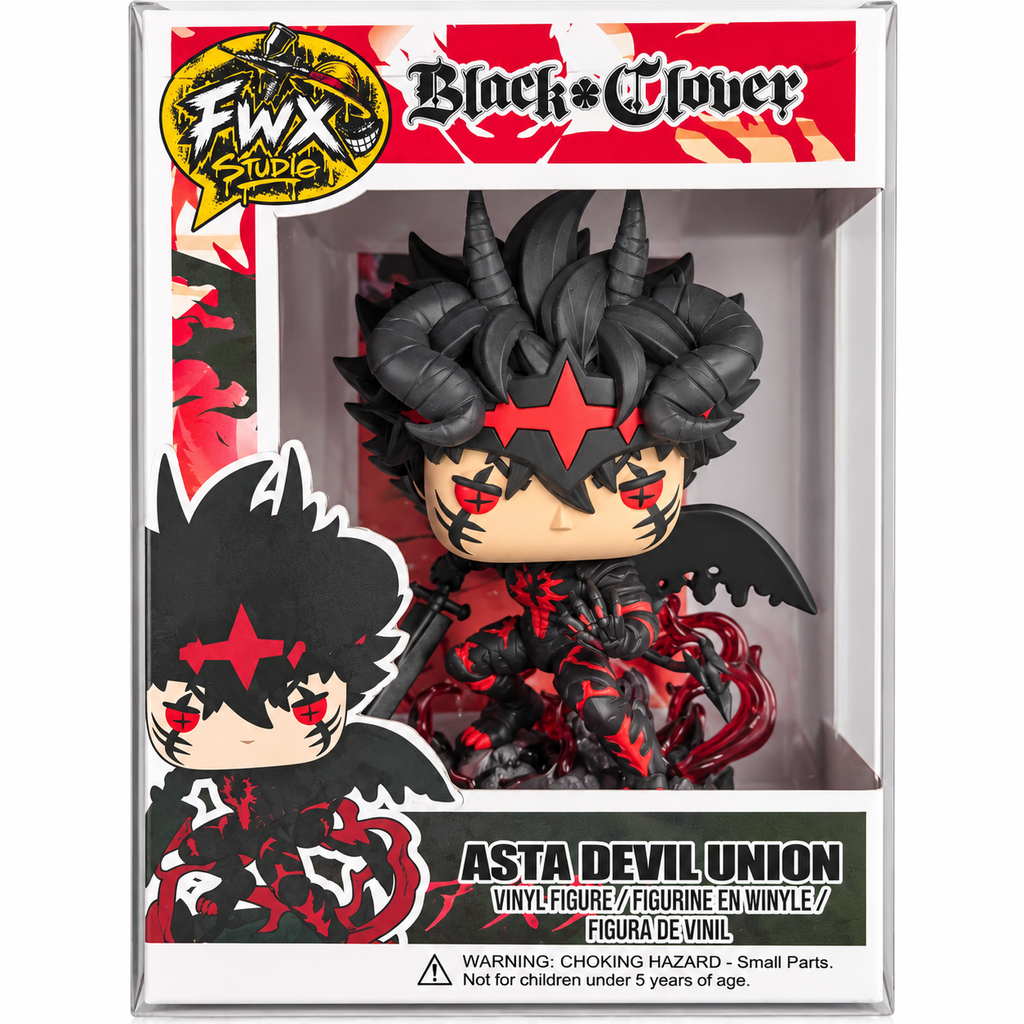 Asta Black Custom Figure - Black Clover Collectible custom pop