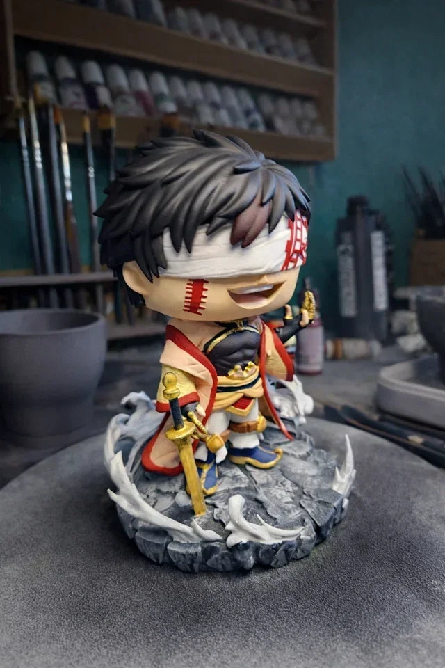 Custom Qin Shi Huang Record Of Ragnarok Funko Pop Figure – Handmade Anime Collectible