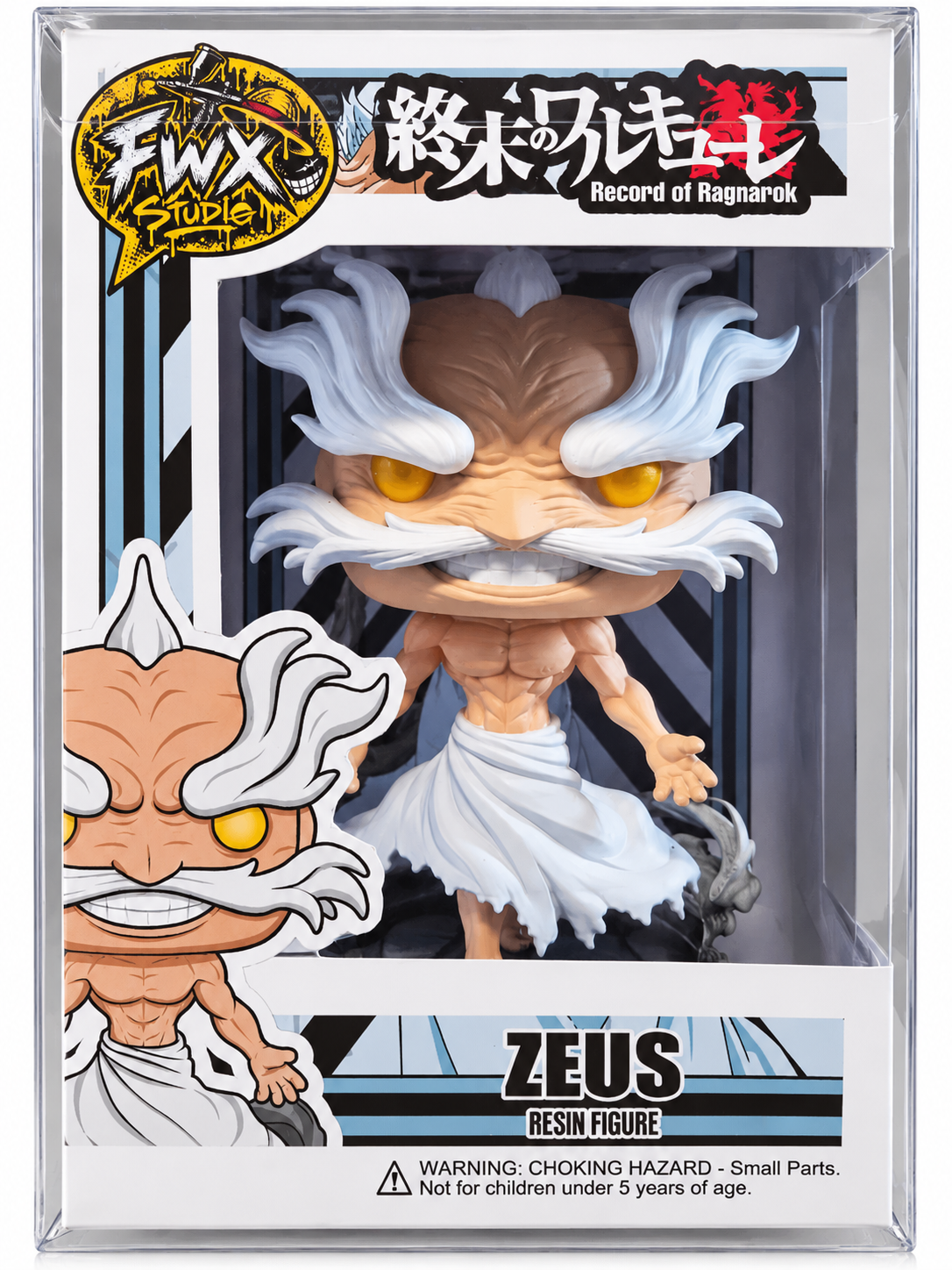 Zeus Record Of Ragnarok custom resin figure anime collectible