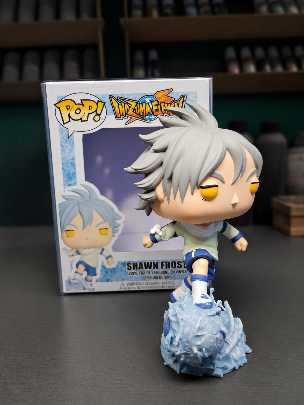 Custom Shawn Frost Inazuma Eleven Funko Pop Figure – Handmade Anime Collectible