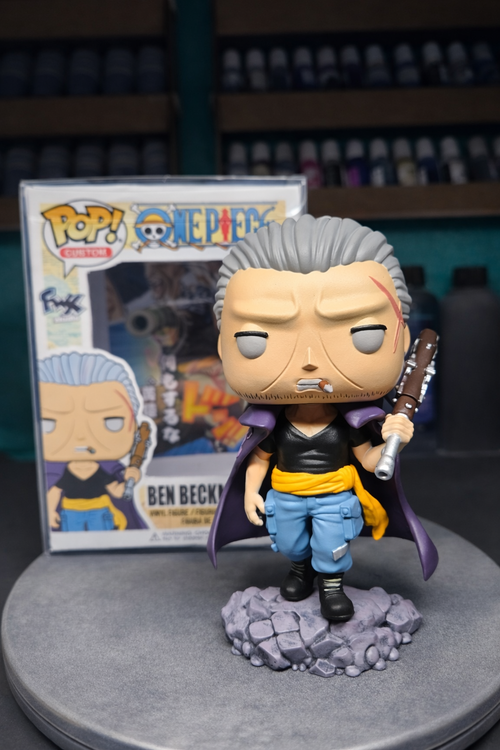 Ben Beckman Custom Figure - One piece Anime Collectible
