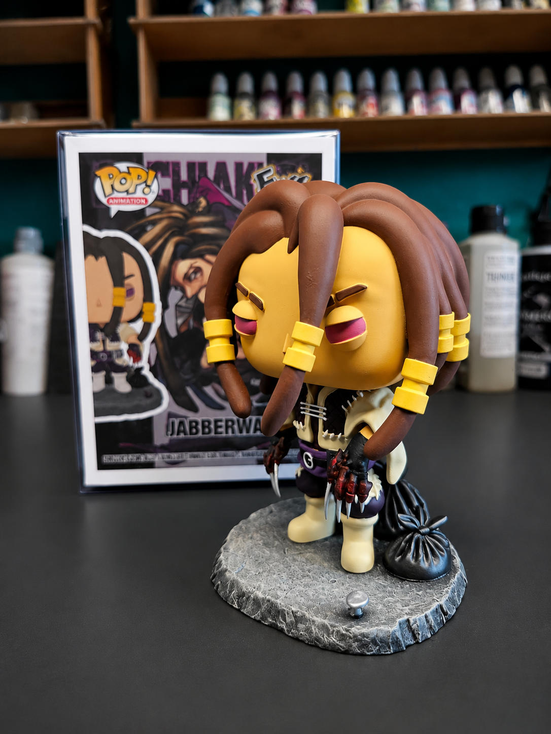 Custom Jabber Wonger Gachiakuta custom Funko Pop Figure – Handmade Anime Collectible