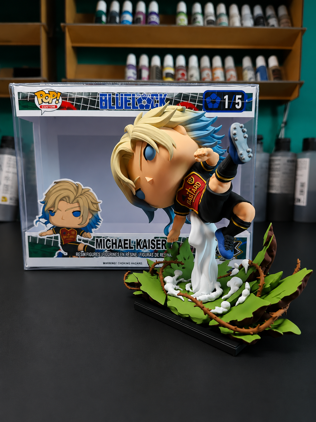 Michael Kaiser Custom Figure - Blue Lock Anime Collectible custom pop (Limited Edition 1/5)