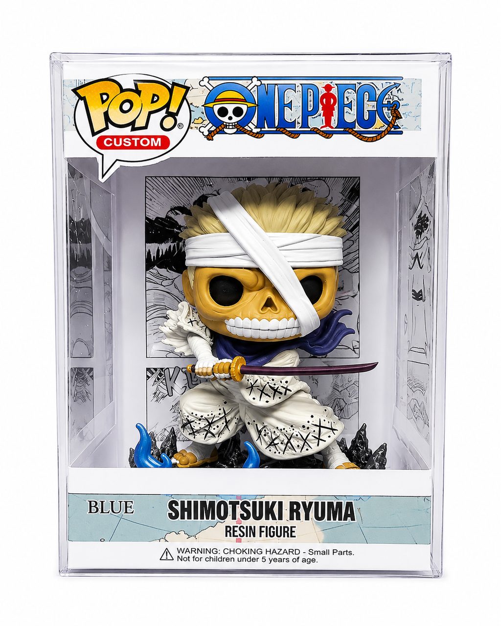 Shimotsuki Ryuma Custom Figure – One piece Anime Collectible Custom Pop