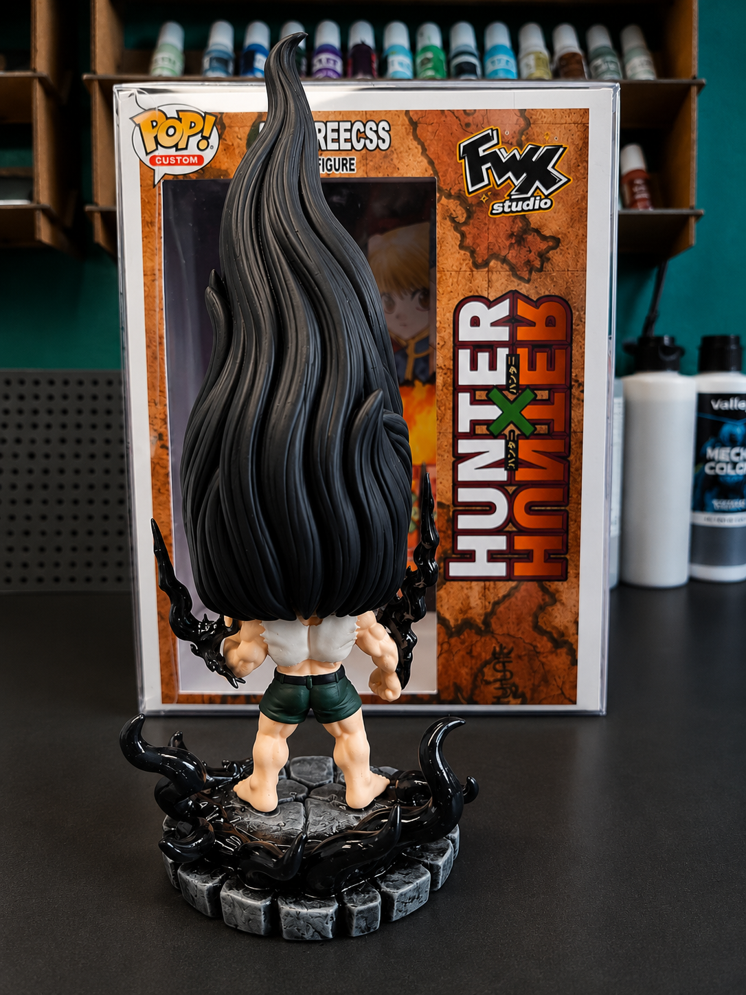 Gon Freecss – Adult Transformation Custom Funko Pop Resin Figure | Hunter x Hunter | FWX Studio