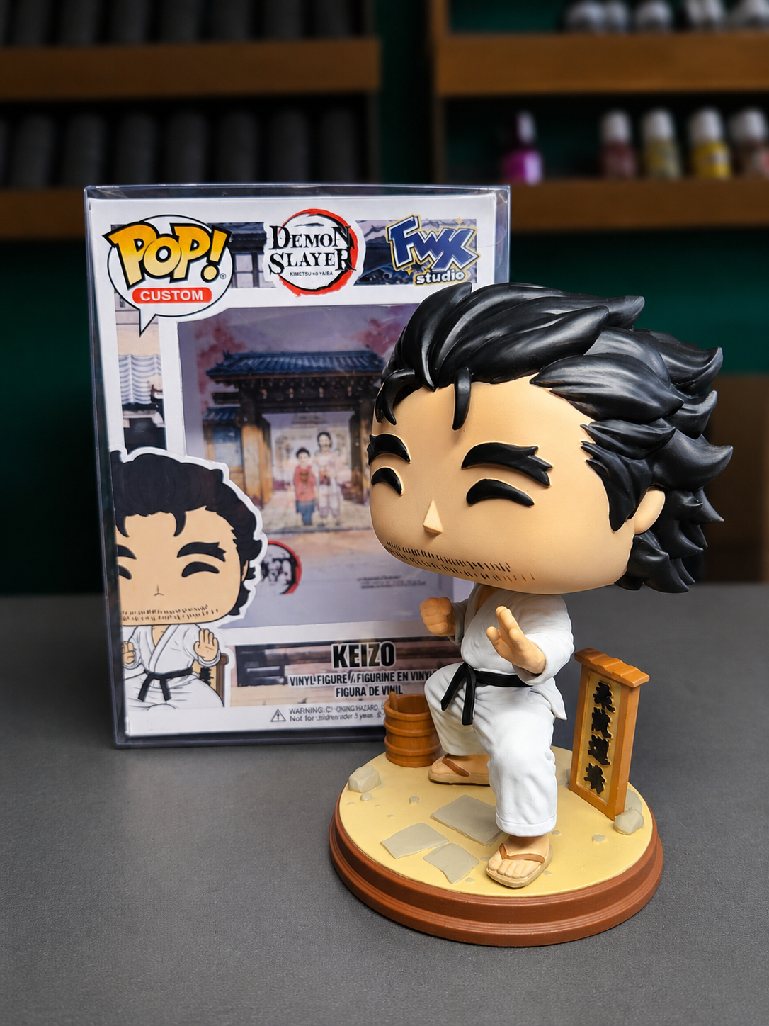 Keizo Custom Figure – Demon slayer Anime Collectible custom pop