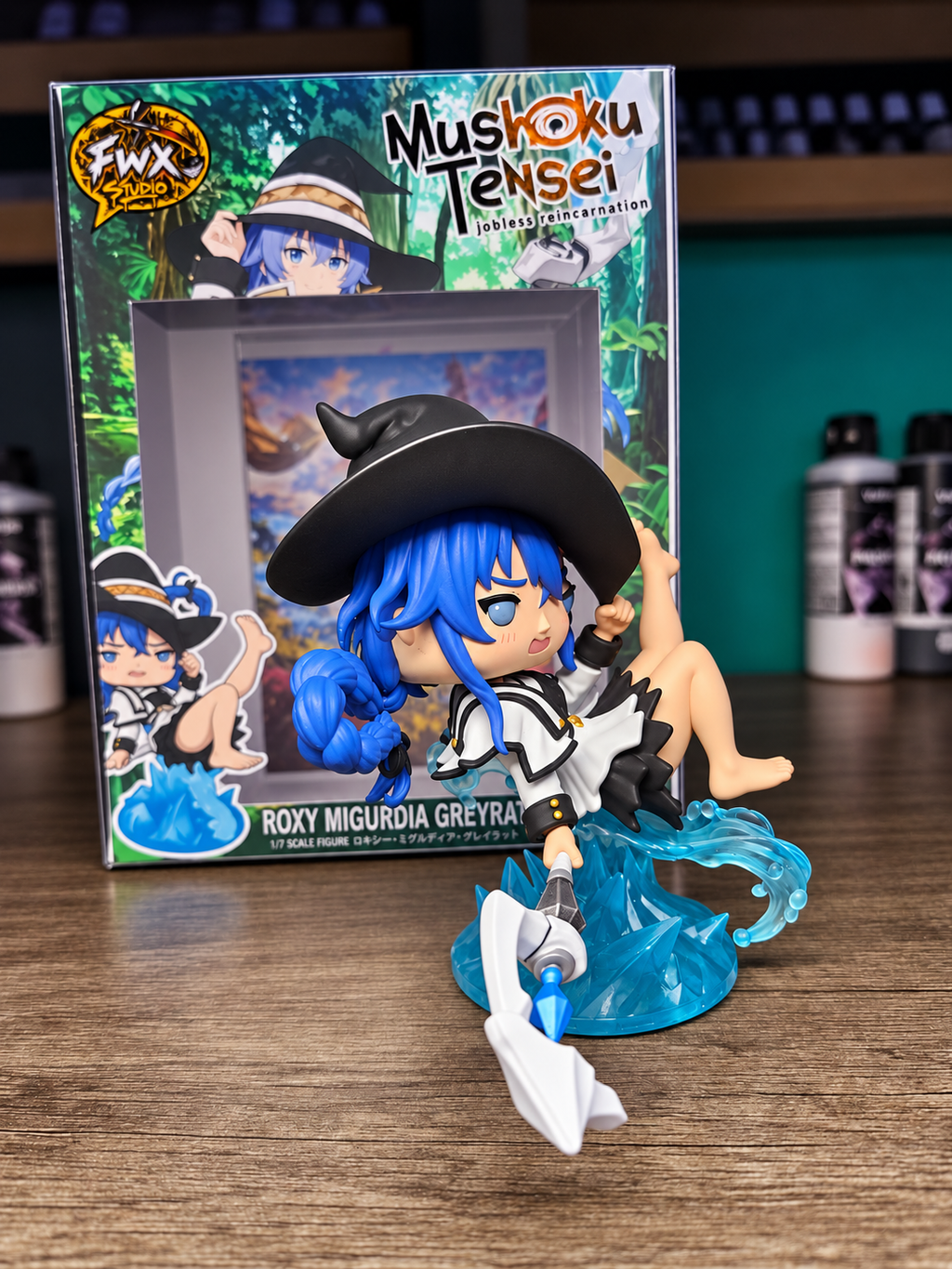 Roxy M. Greyrat Mushoku Tensei custom anime figure collectible