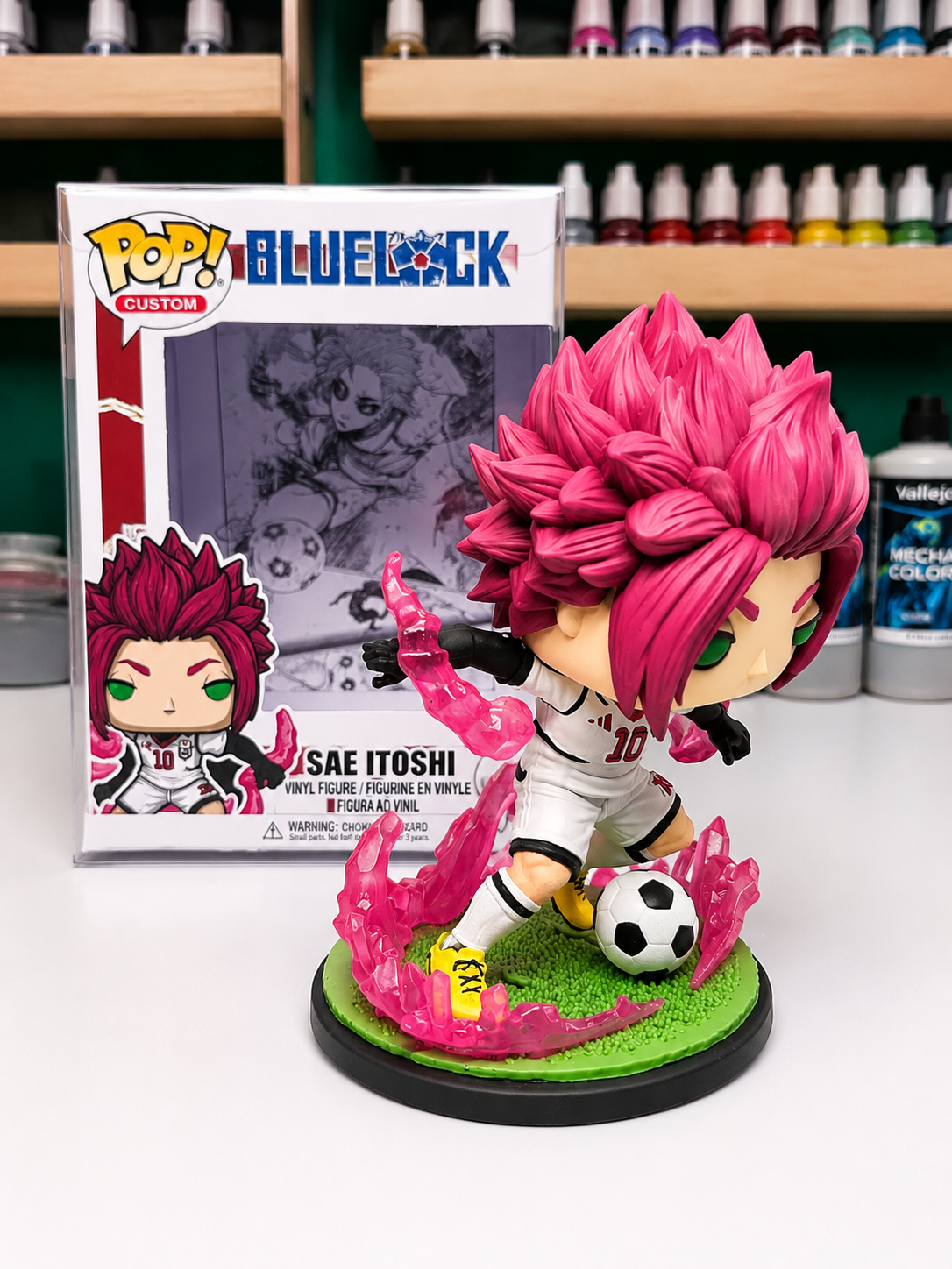 Sae Itoshi Blue Lock Custom Funko Pop