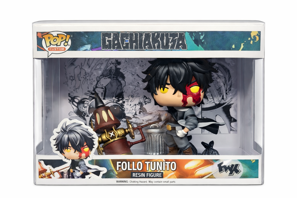 Custom Follo Tunito Gachiakuta Funko Pop Figure – Handmade Anime Collectible