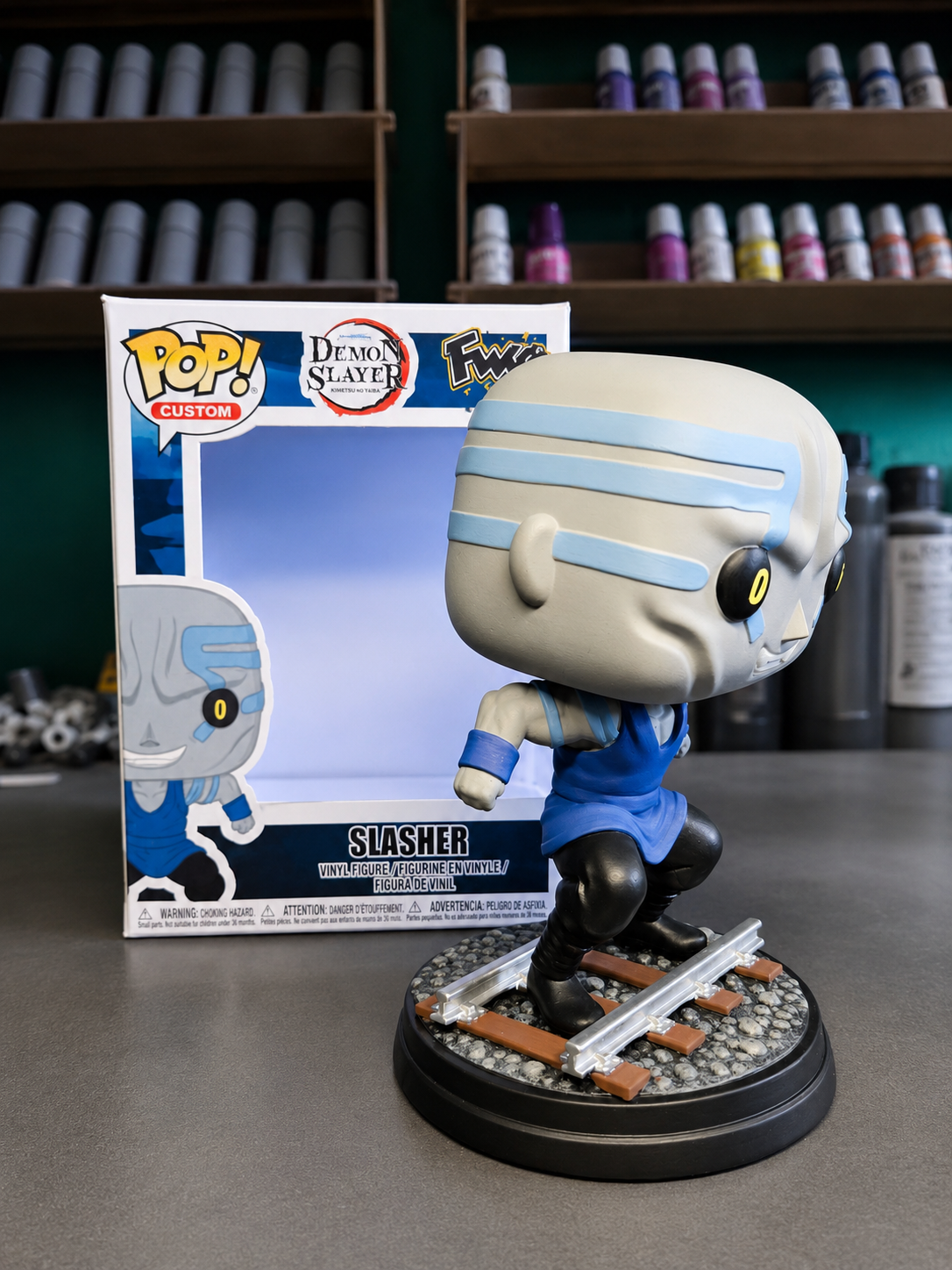 Slasher Custom Figure – Demon slayer Anime Collectible custom pop