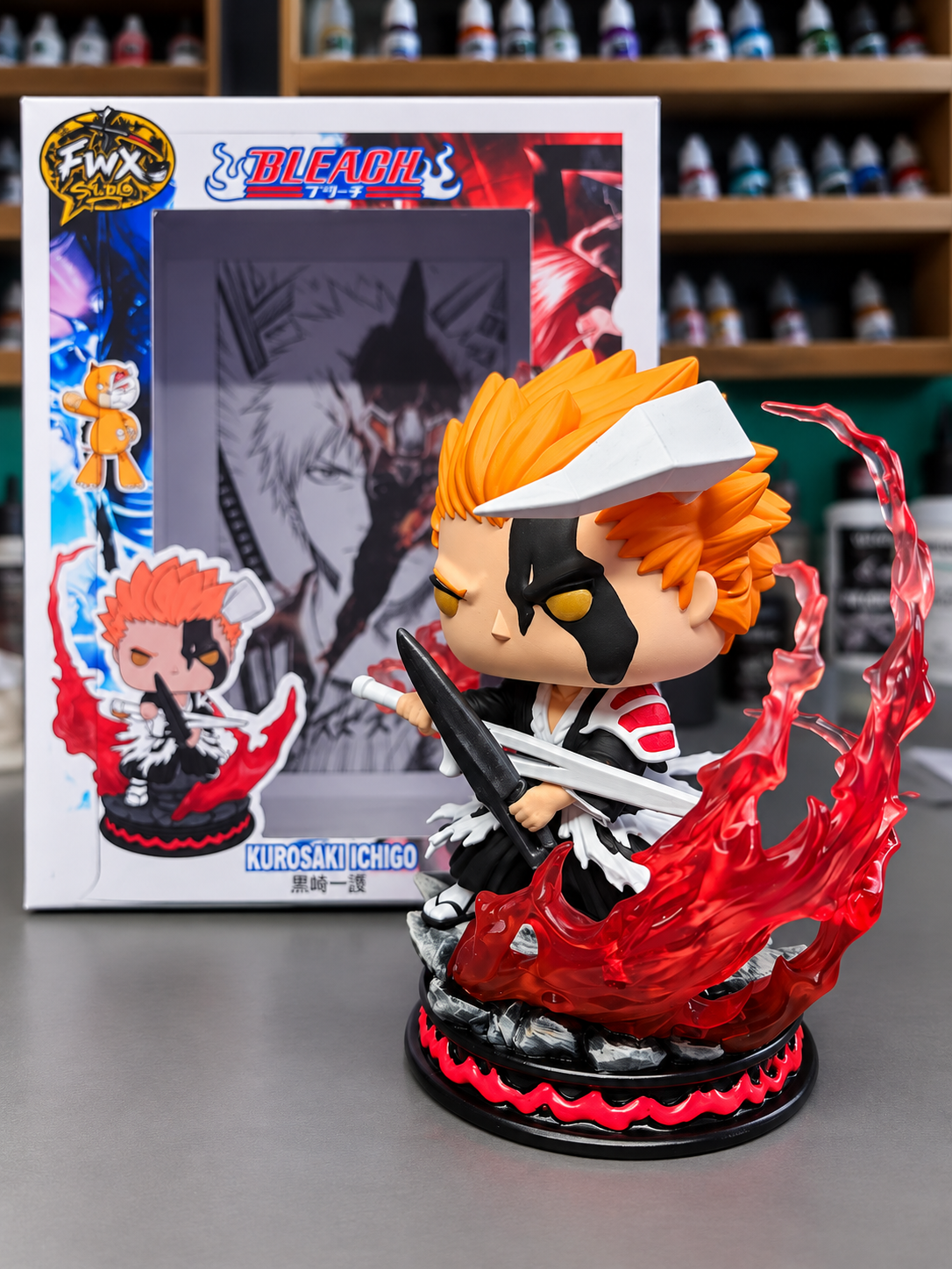 Kurosaki Ichigo horn of salvation bleach custom anime figure collectible