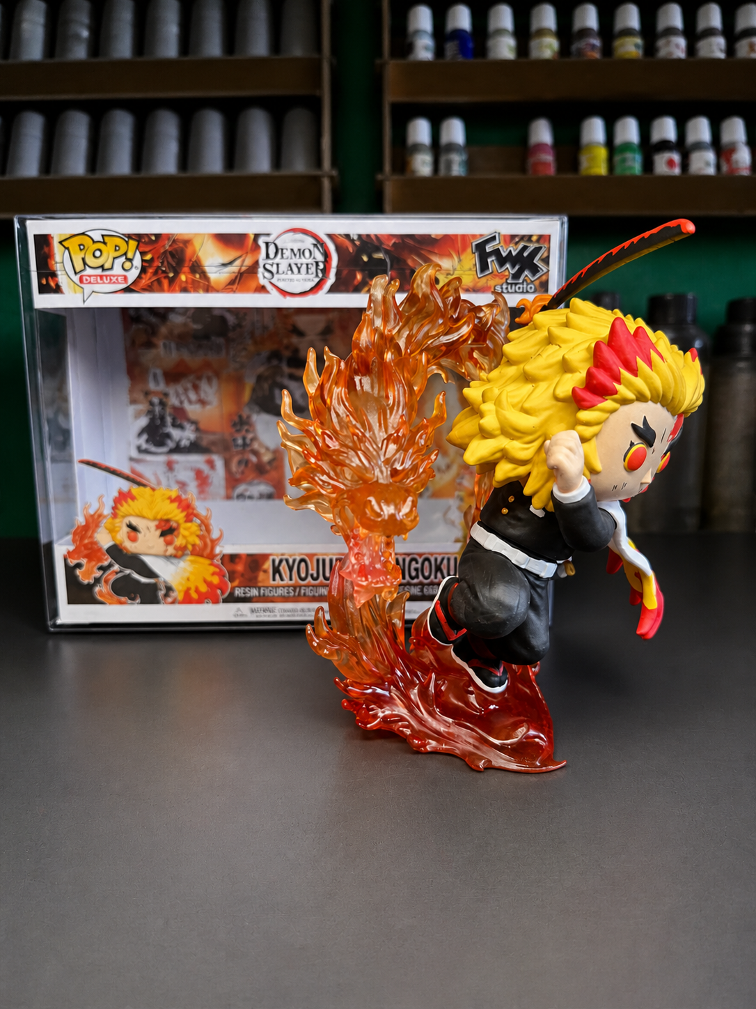 Kyojuro Rengoku Custom Figure – Demon slayer Anime Collectible