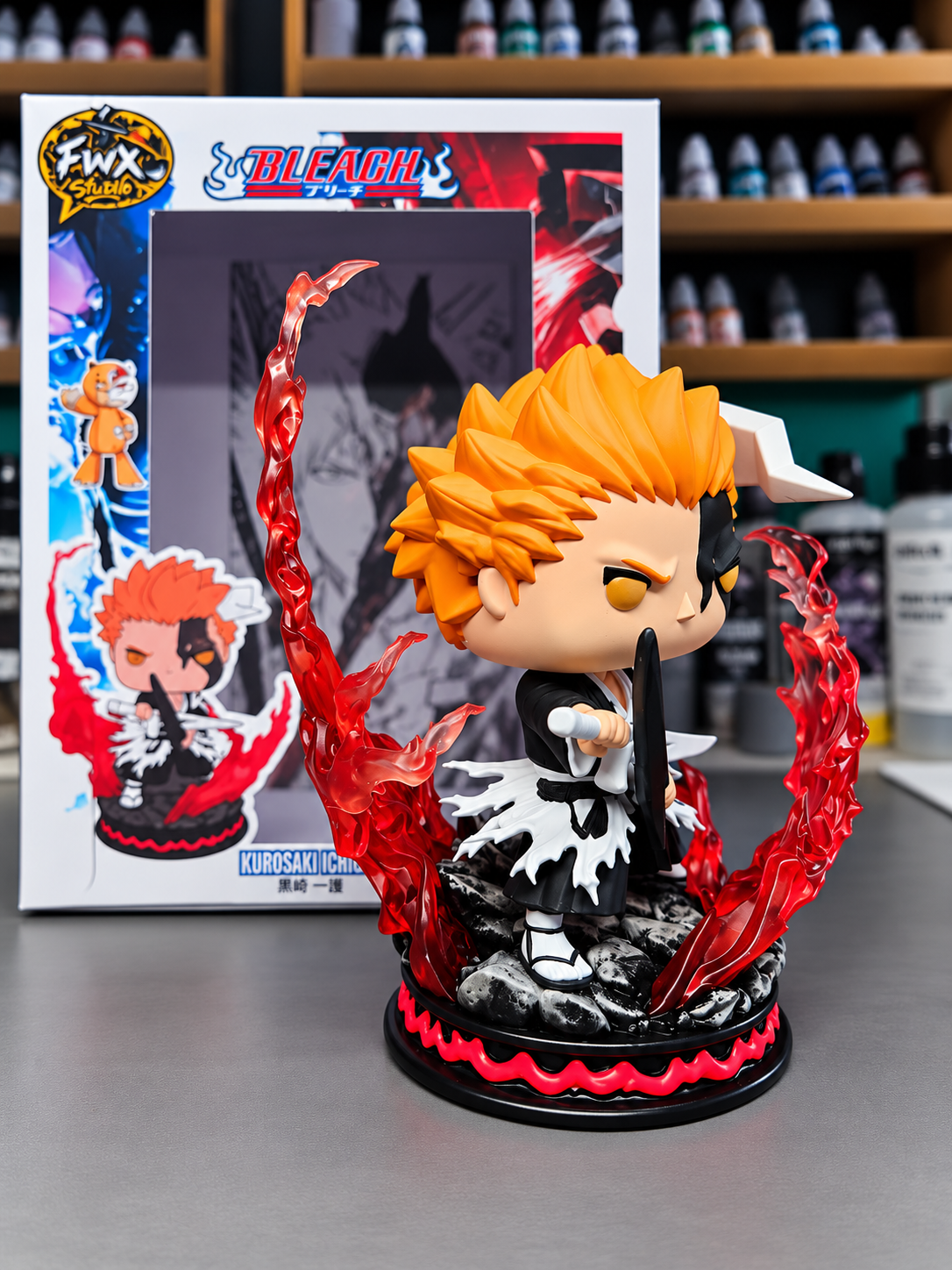 Kurosaki Ichigo horn of salvation bleach custom anime figure collectible