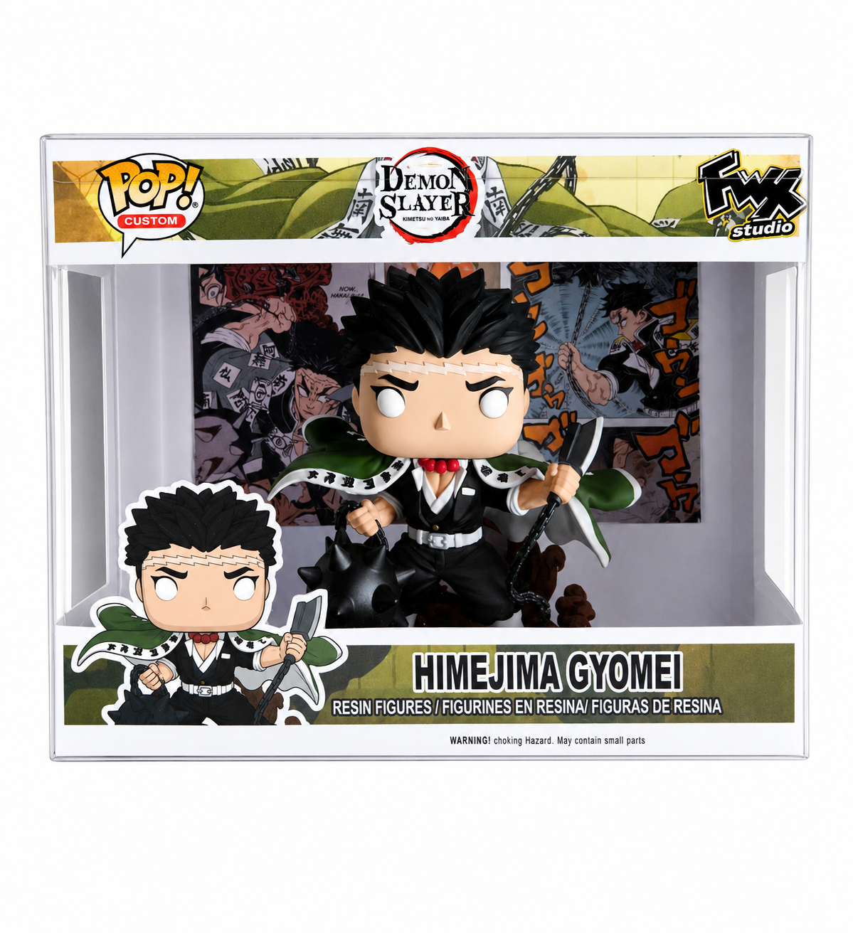 Himejima Gyomei Custom Figure – Demon slayer Anime Collectible custom pop