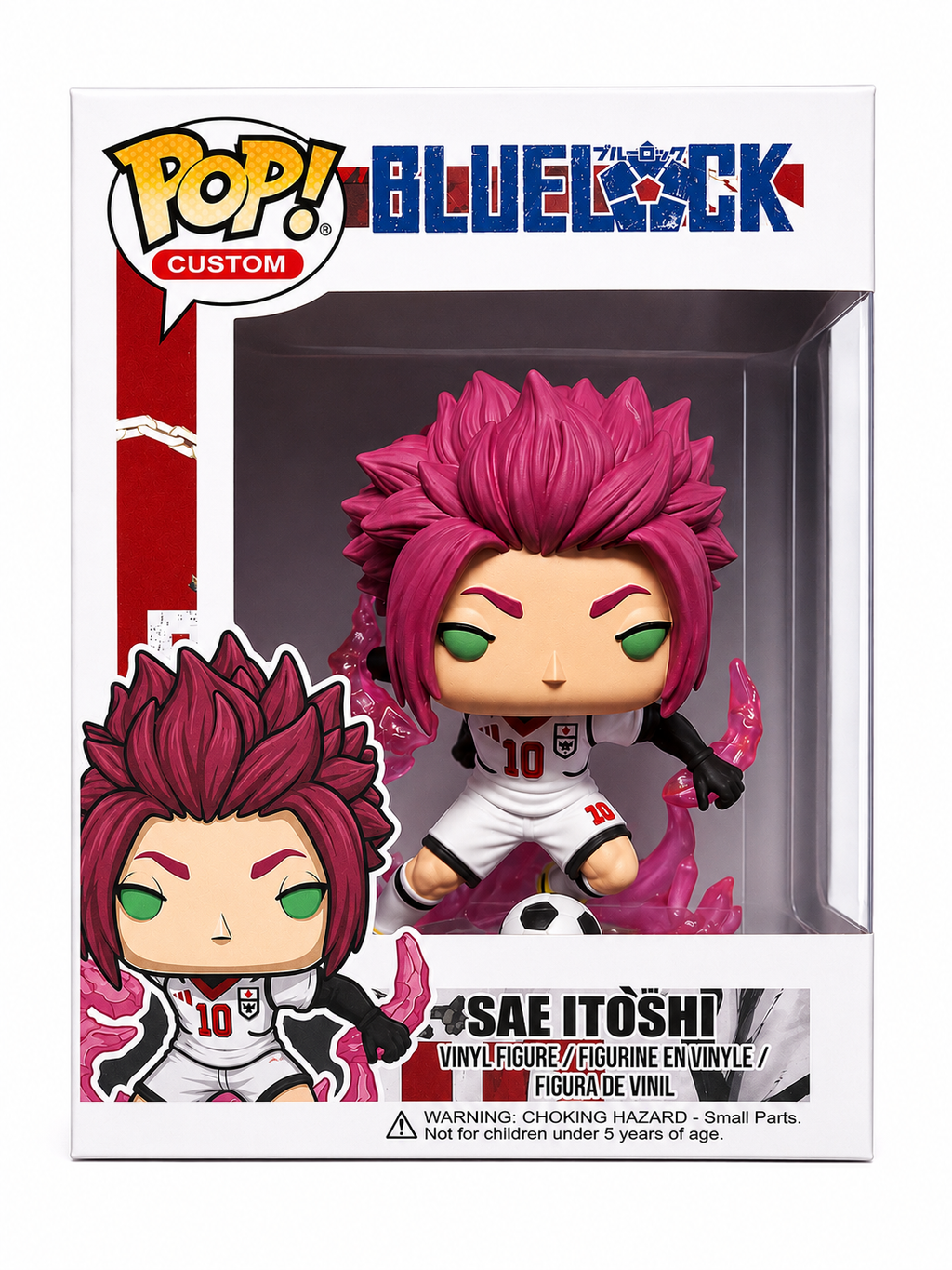 Sae Itoshi Blue Lock Custom Funko Pop