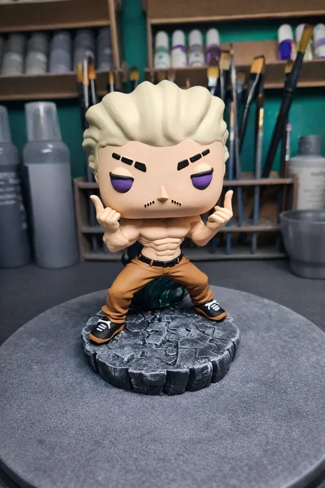 Custom Hakari Kinji Jujutsu kaisen Funko Pop Figure – Handmade Anime Collectible