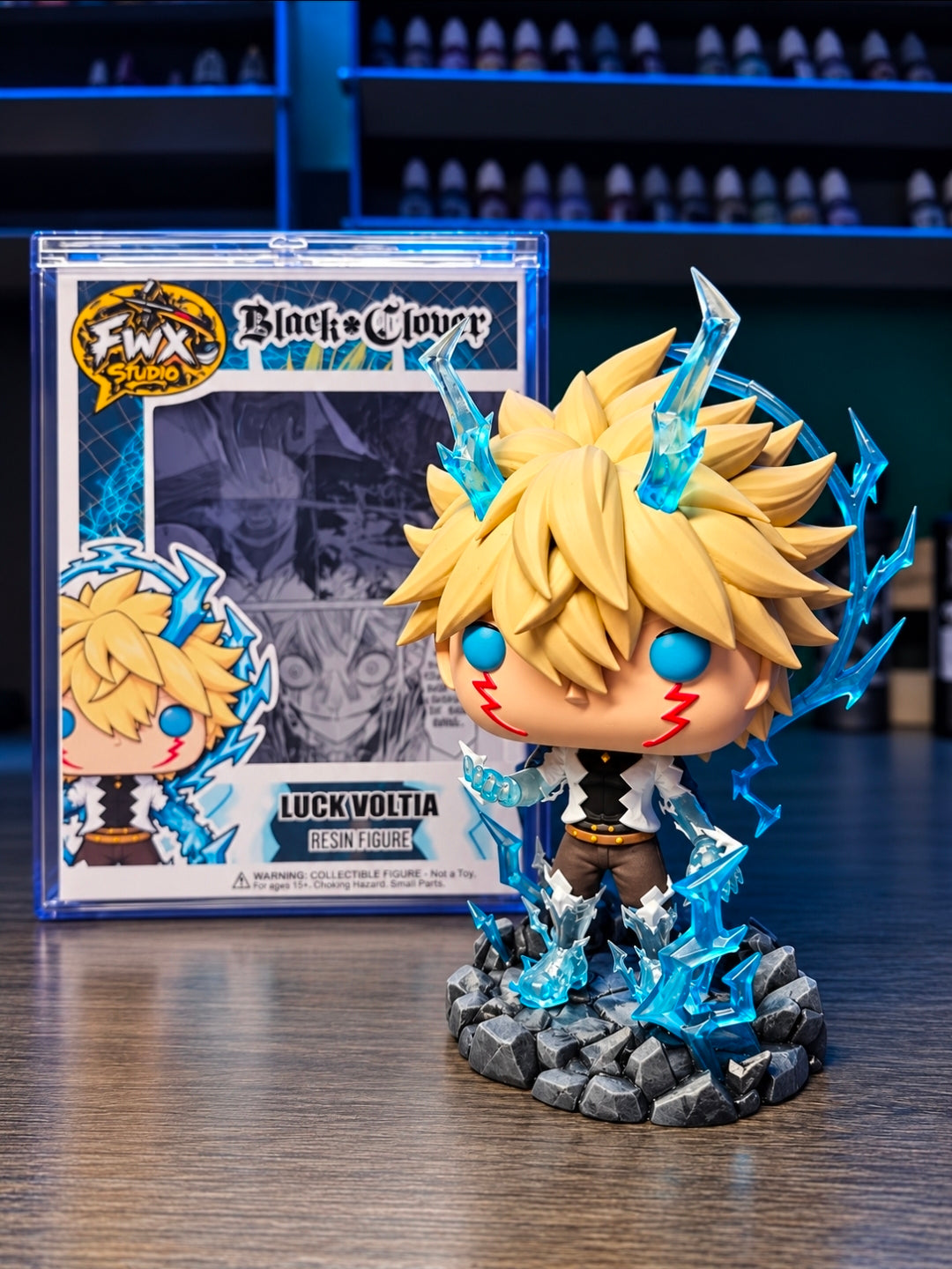 Luck Voltia Black Clover custom anime figure collectible