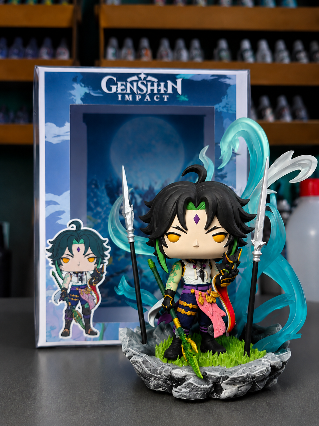 Xiao – Custom Collectible Figure | Genshin Impact Inspired