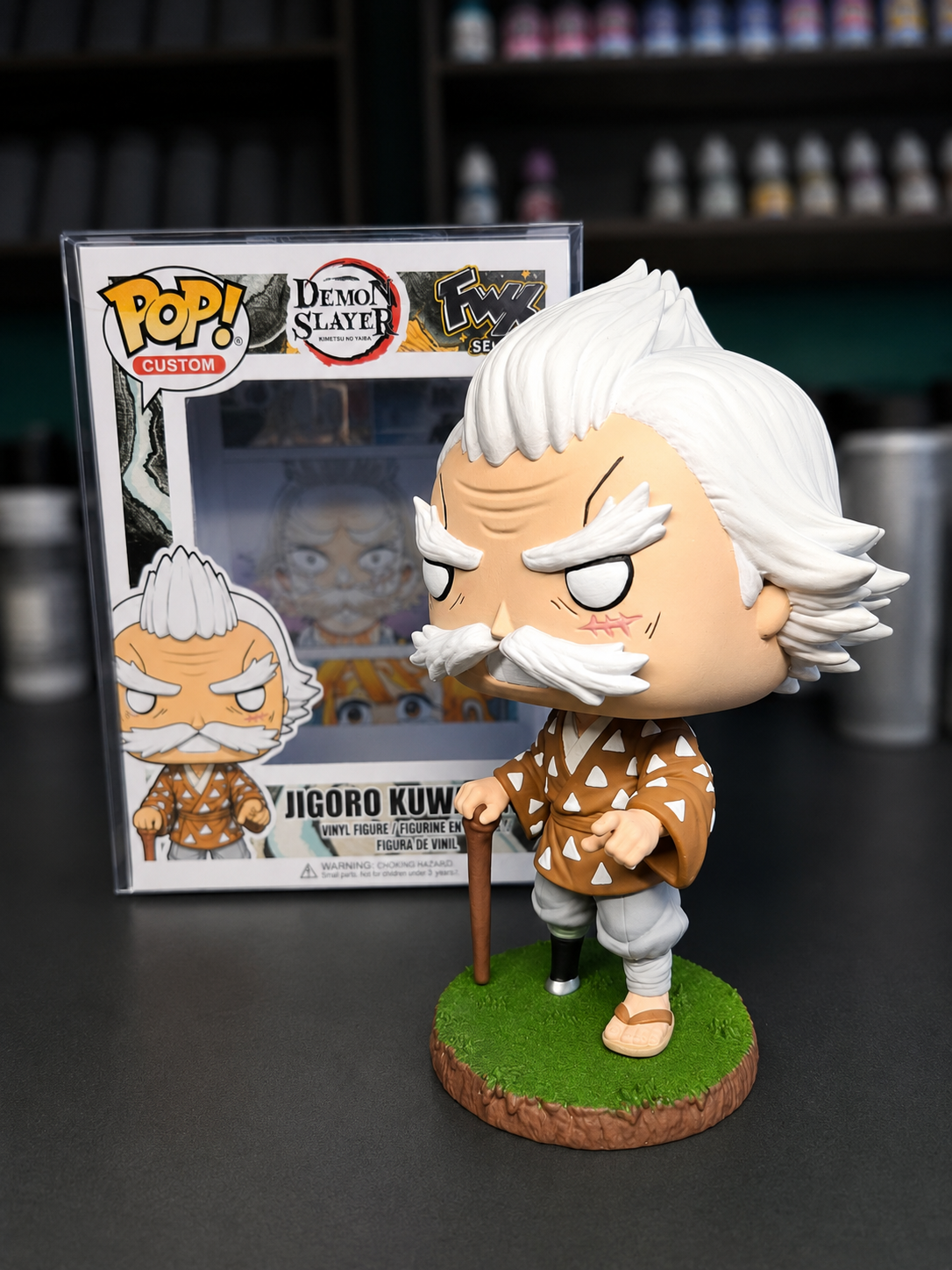 Jigoro Kuwajima Custom Figure – Demon slayer Anime Collectible custom pop
